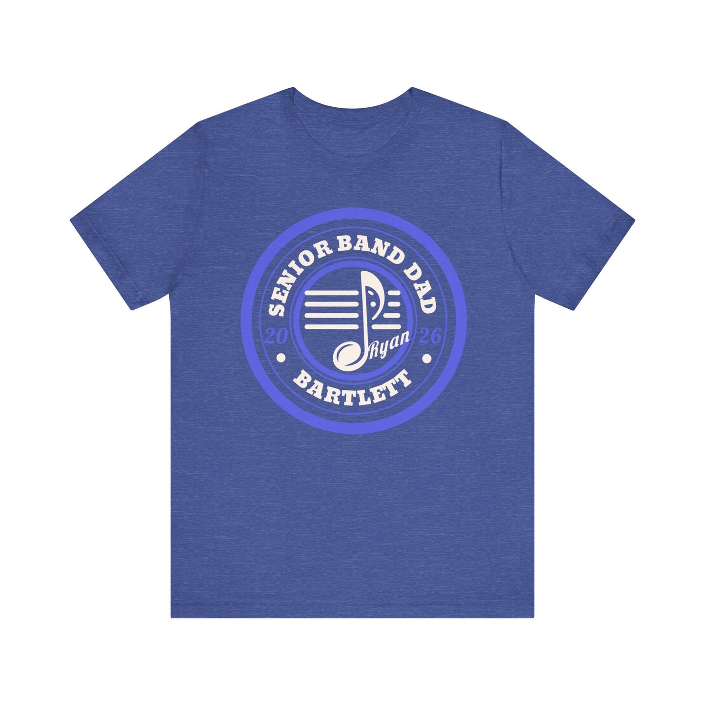 Senior Marching Band Dad Class 0f 2026 T-Shirt