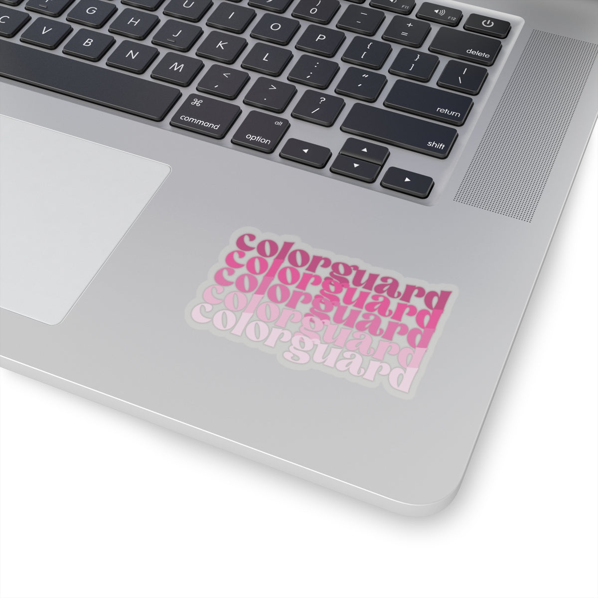 Colorguard Ombre Pink Kiss-Cut Stickers