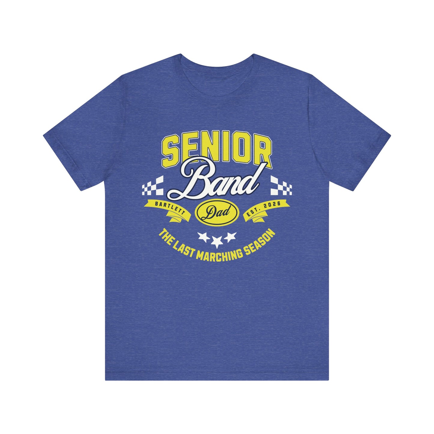 Senior Marching Band Dad Class 0f 2026 T-Shirt