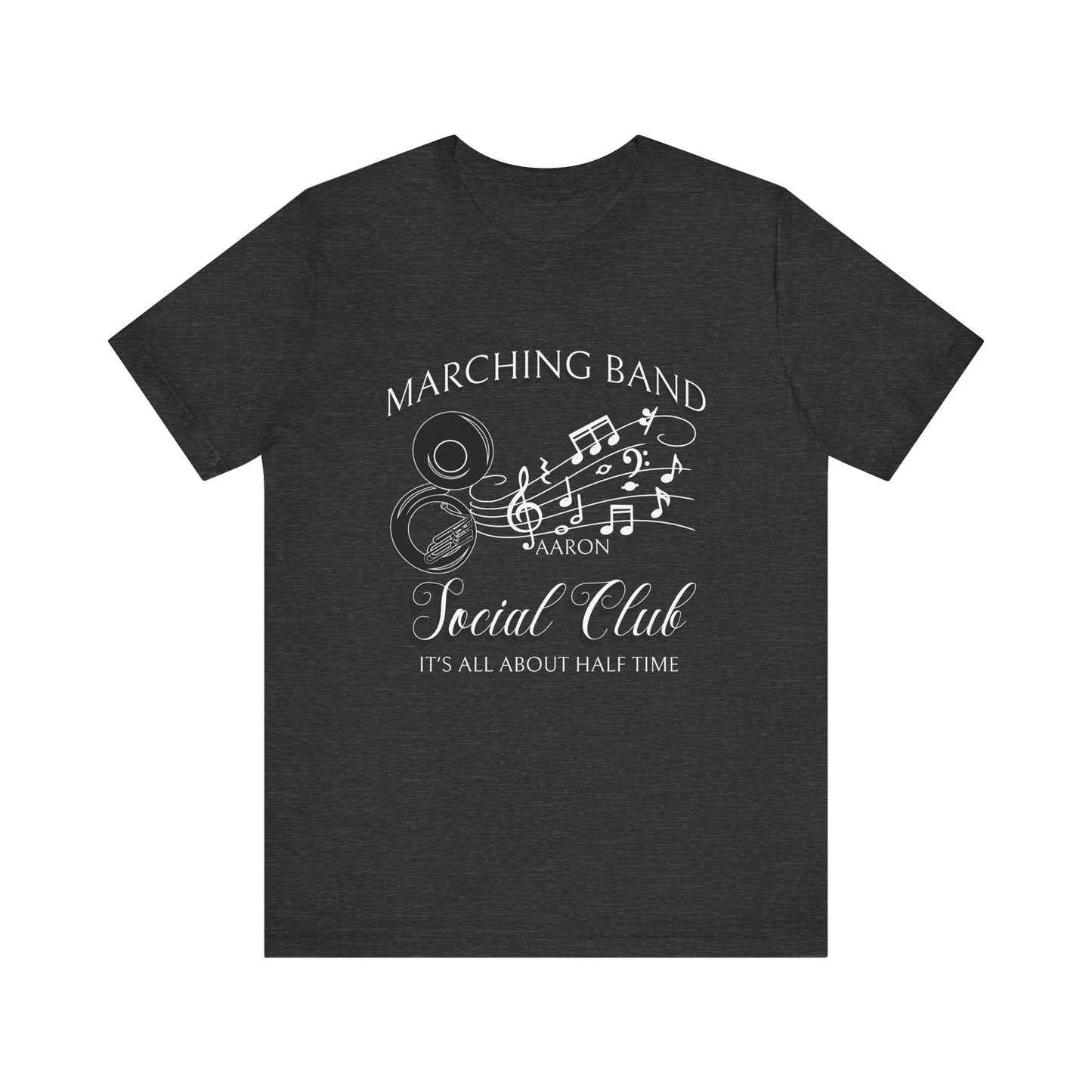 Marching Band Social Club T-Shirt Tuba Edition