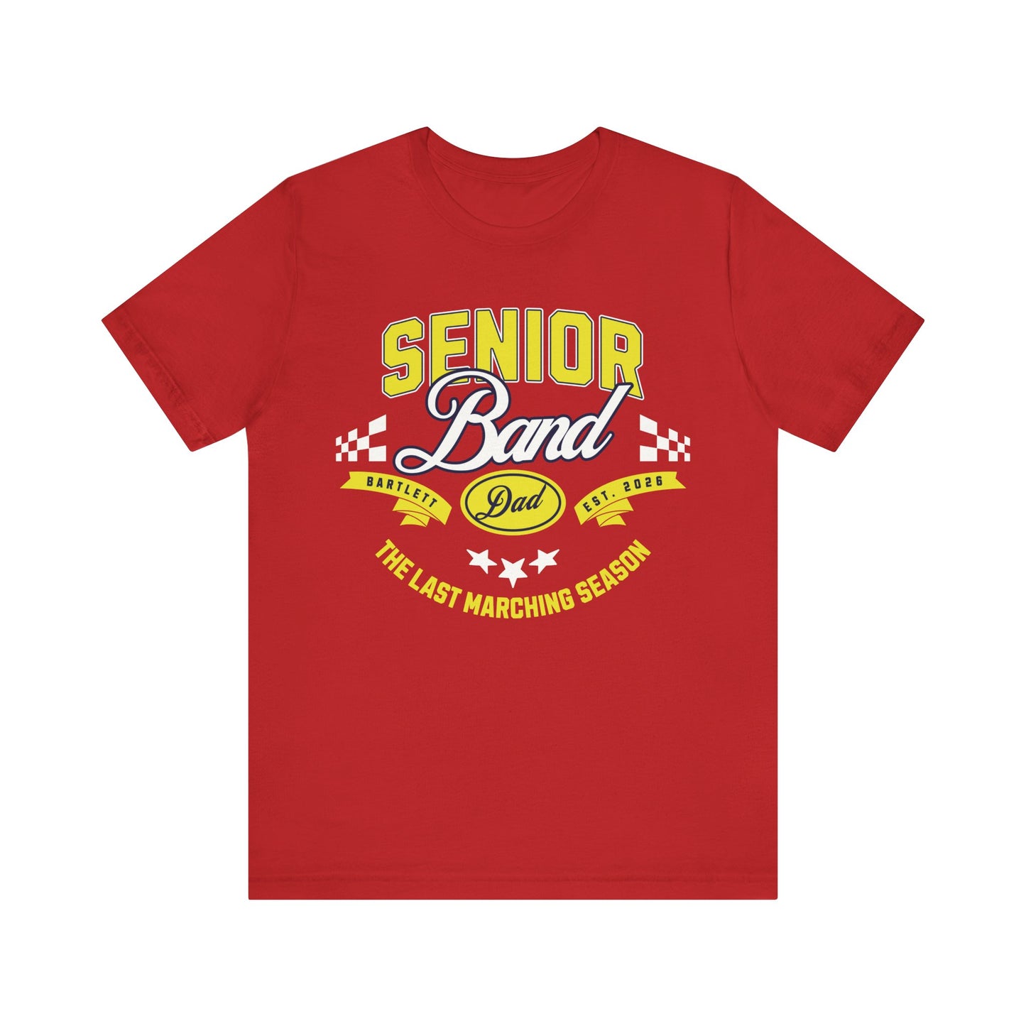 Senior Marching Band Dad Class 0f 2026 T-Shirt