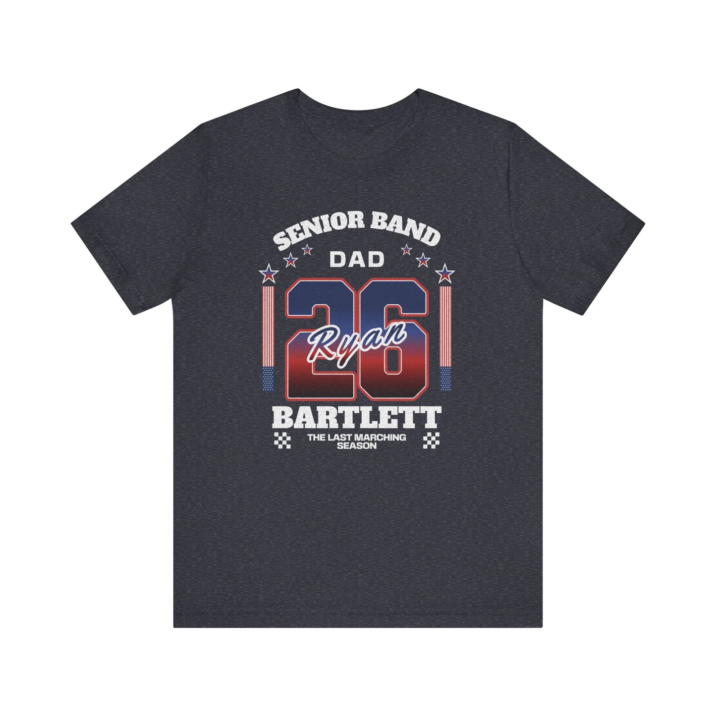 Senior Marching Band Dad Class 0f 2026 T-Shirt