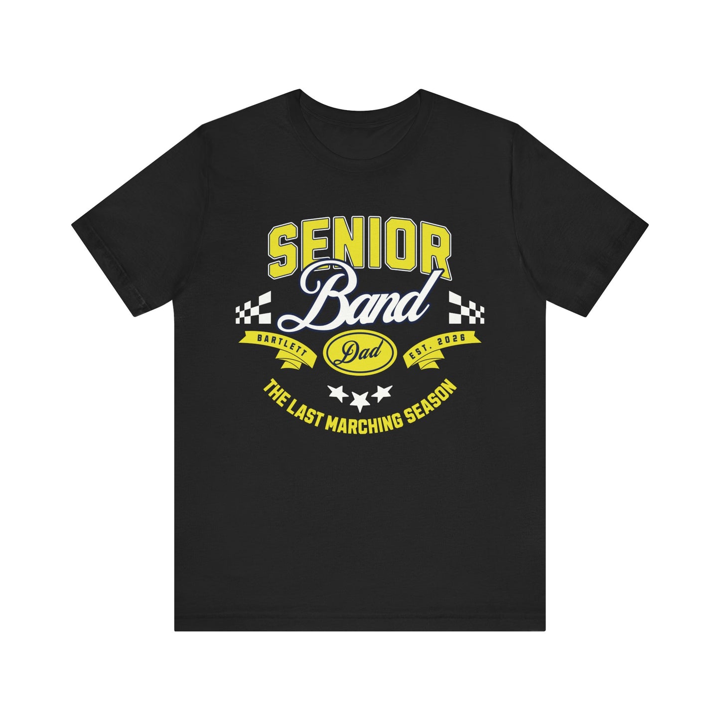 Senior Marching Band Dad Class 0f 2026 T-Shirt