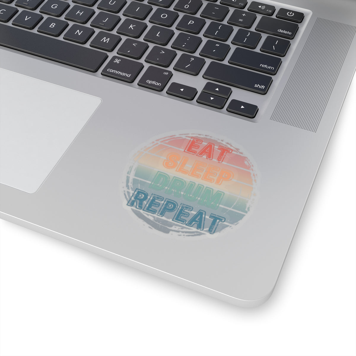 Funny Drummer Kiss-Cut Stickers