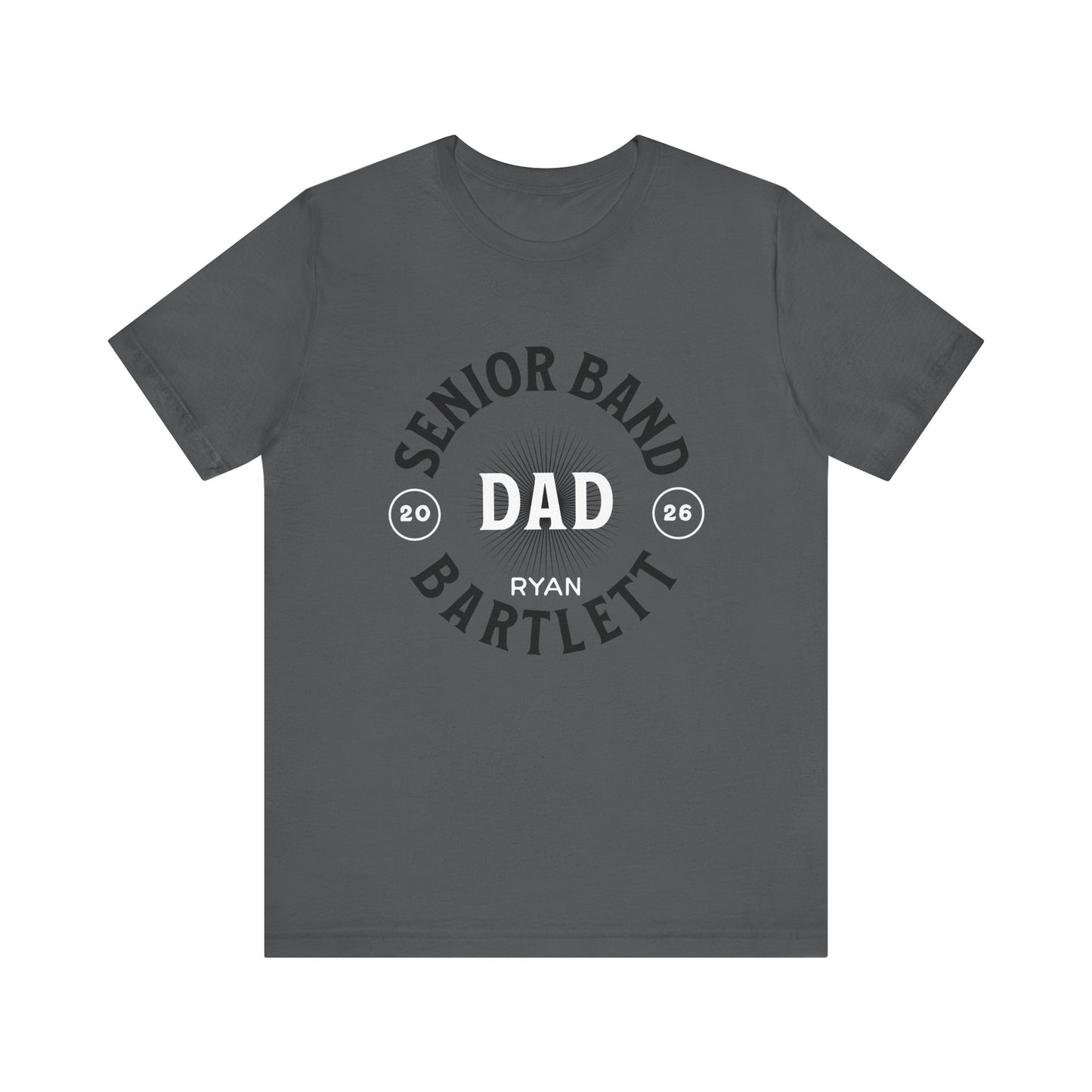 Senior Marching Band Dad Class 0f 2026 T-Shirt