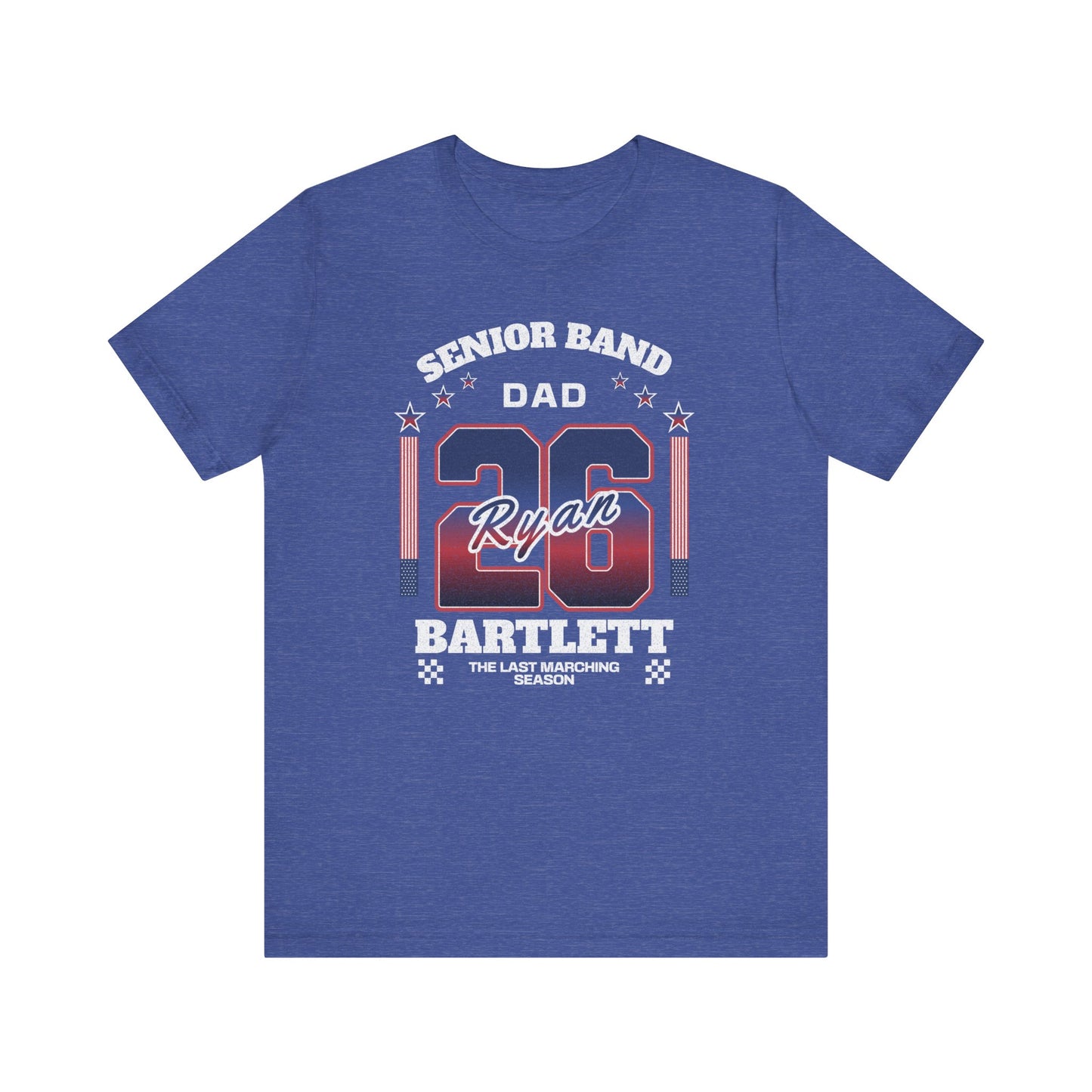 Senior Marching Band Dad Class 0f 2026 T-Shirt