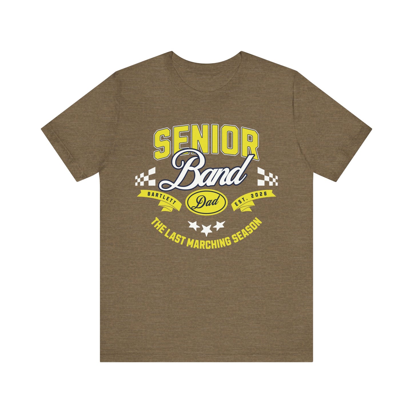 Senior Marching Band Dad Class 0f 2026 T-Shirt