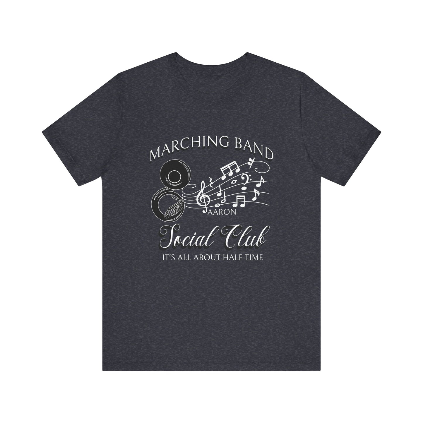 Marching Band Social Club T-Shirt Tuba Edition