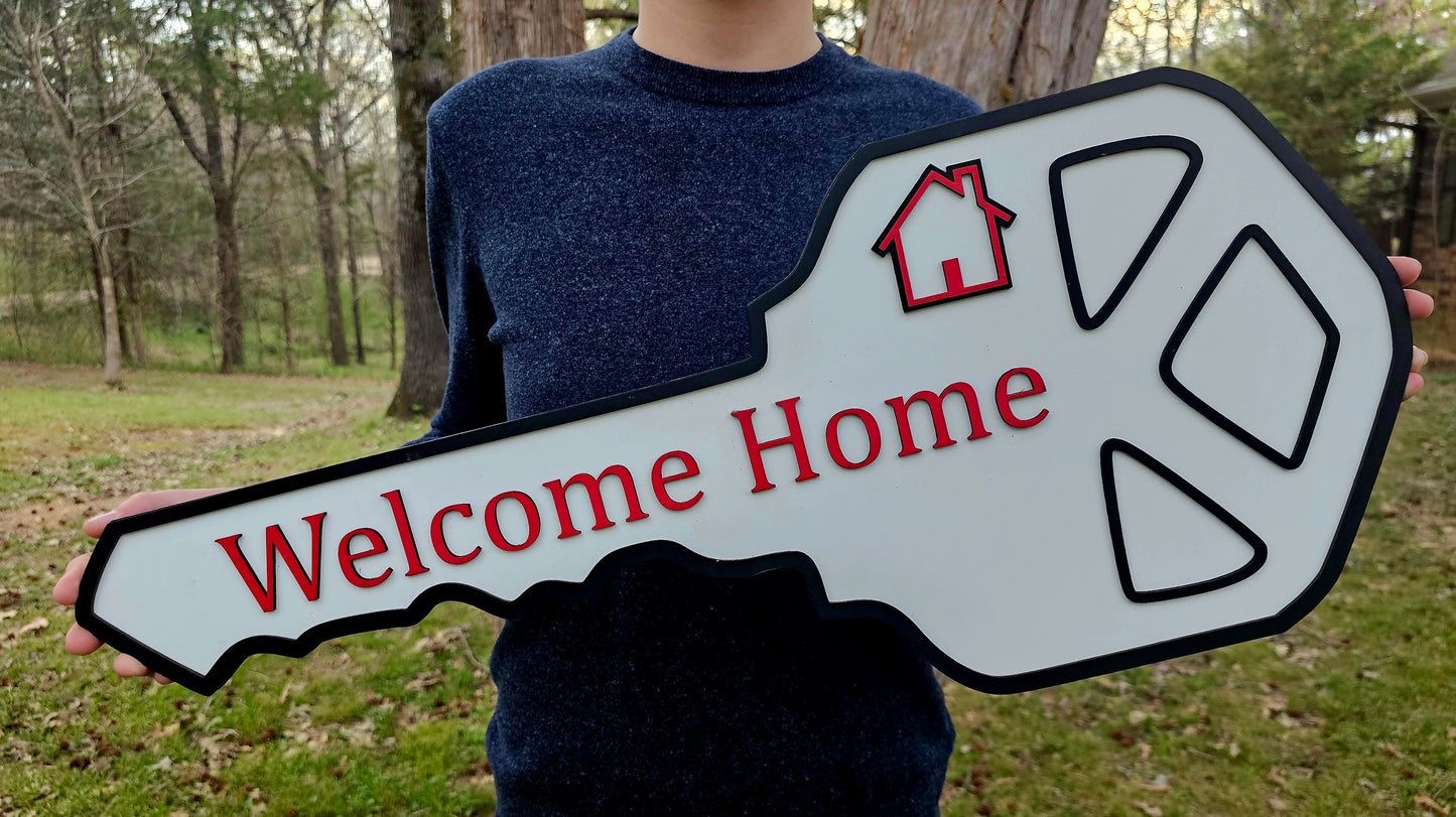 Custom Realtor Key Photo Prop Sign