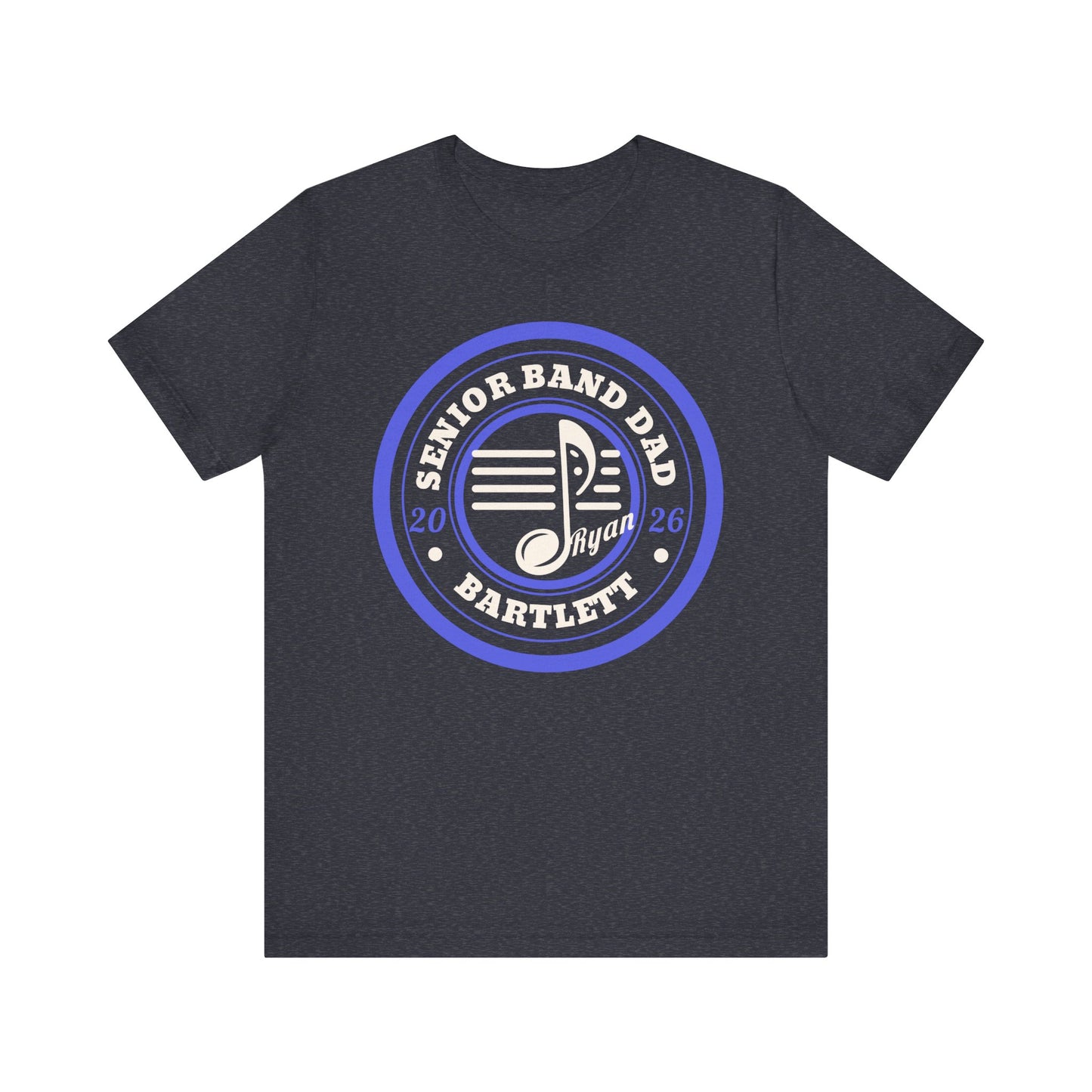 Senior Marching Band Dad Class 0f 2026 T-Shirt