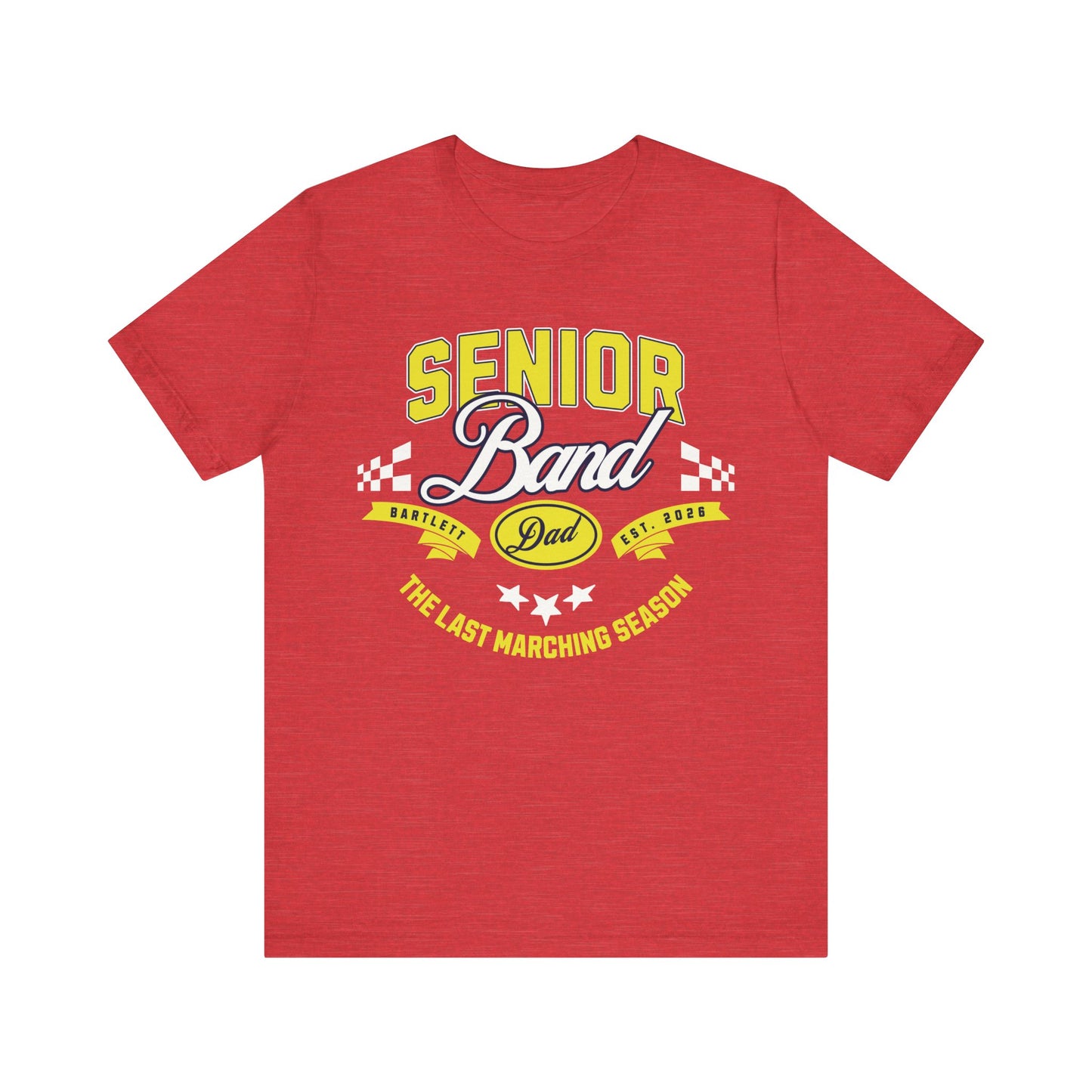 Senior Marching Band Dad Class 0f 2026 T-Shirt