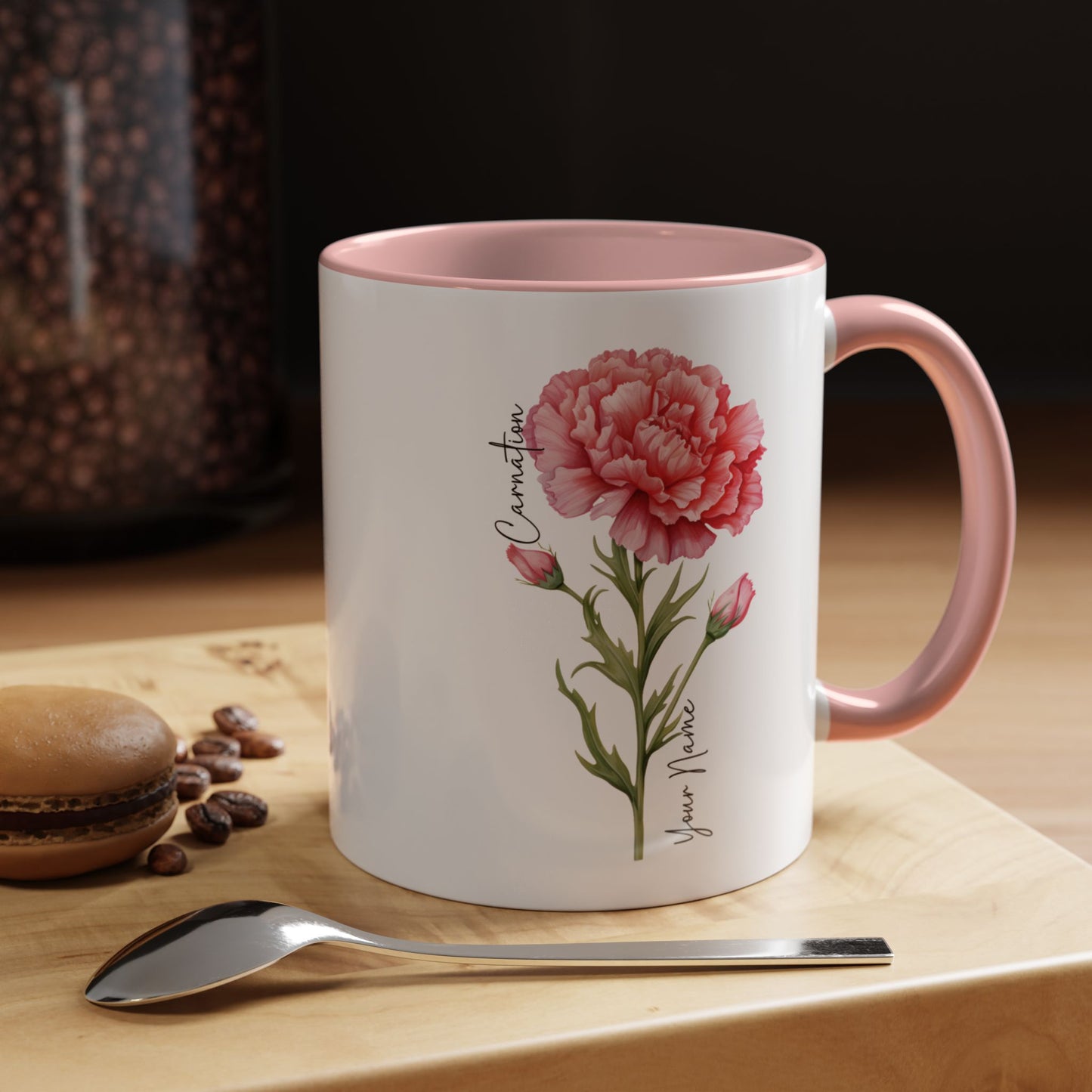 Birthday Month Flower Coffee Mug