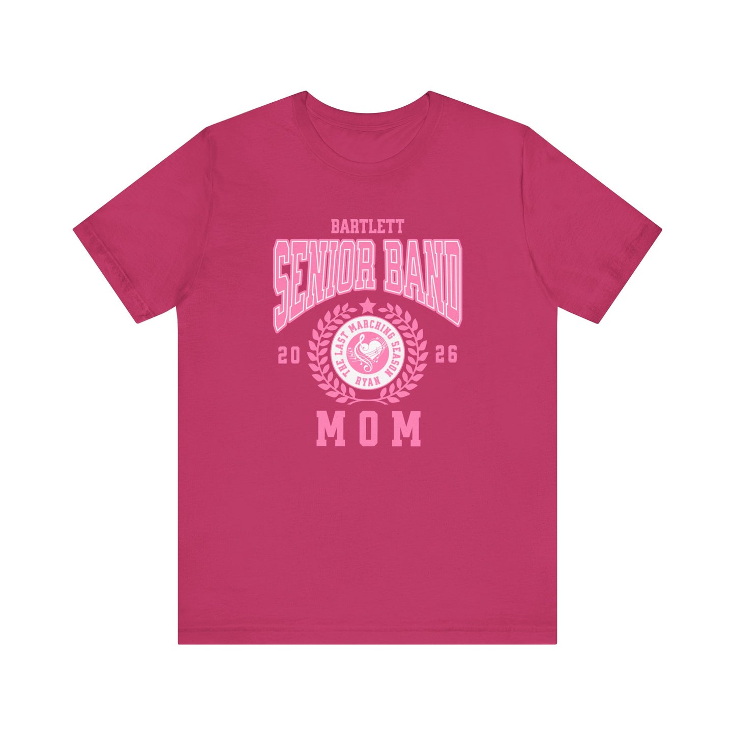 Senior Marching Band Mom Class 0f 2026 T-Shirt
