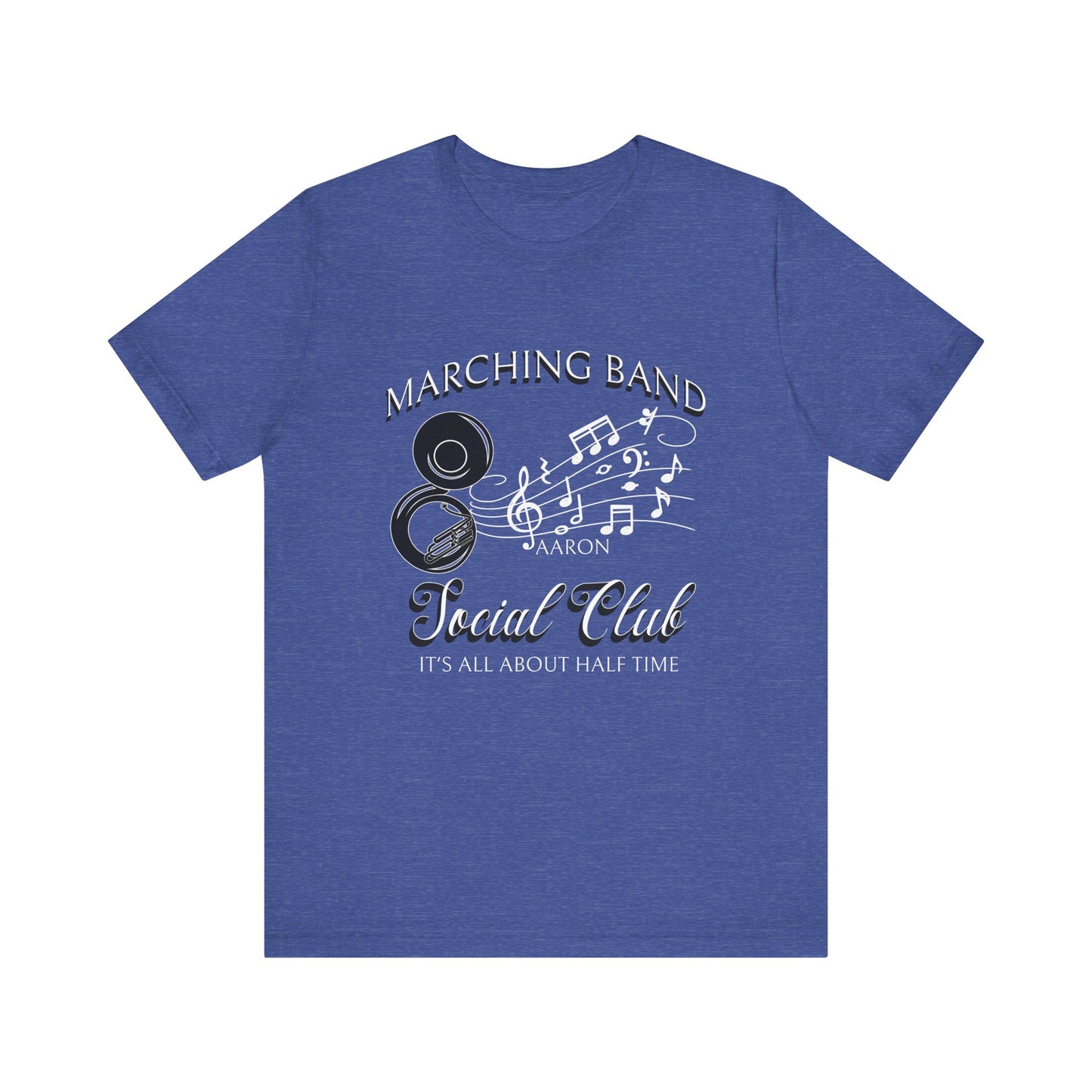 Marching Band Social Club T-Shirt Tuba Edition