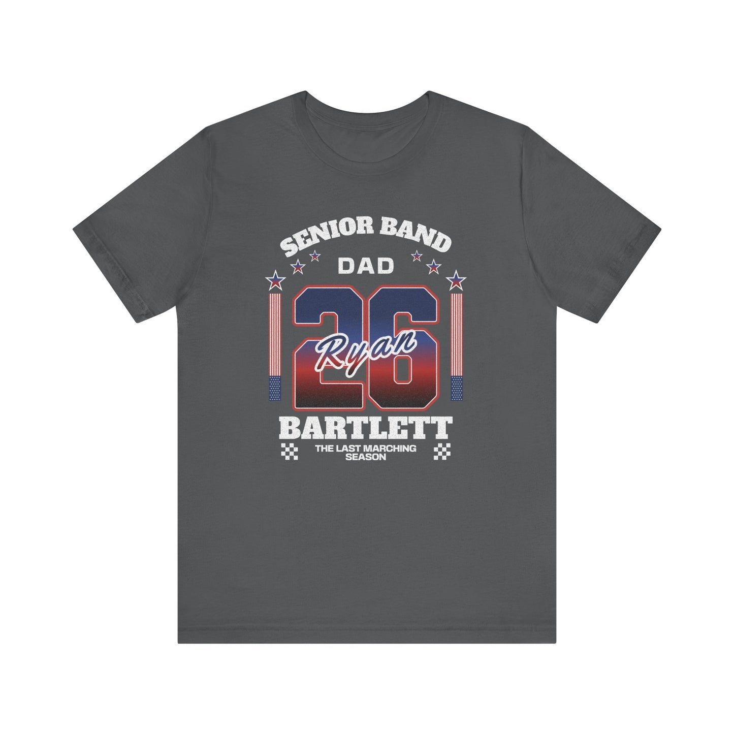 Senior Marching Band Dad Class 0f 2026 T-Shirt