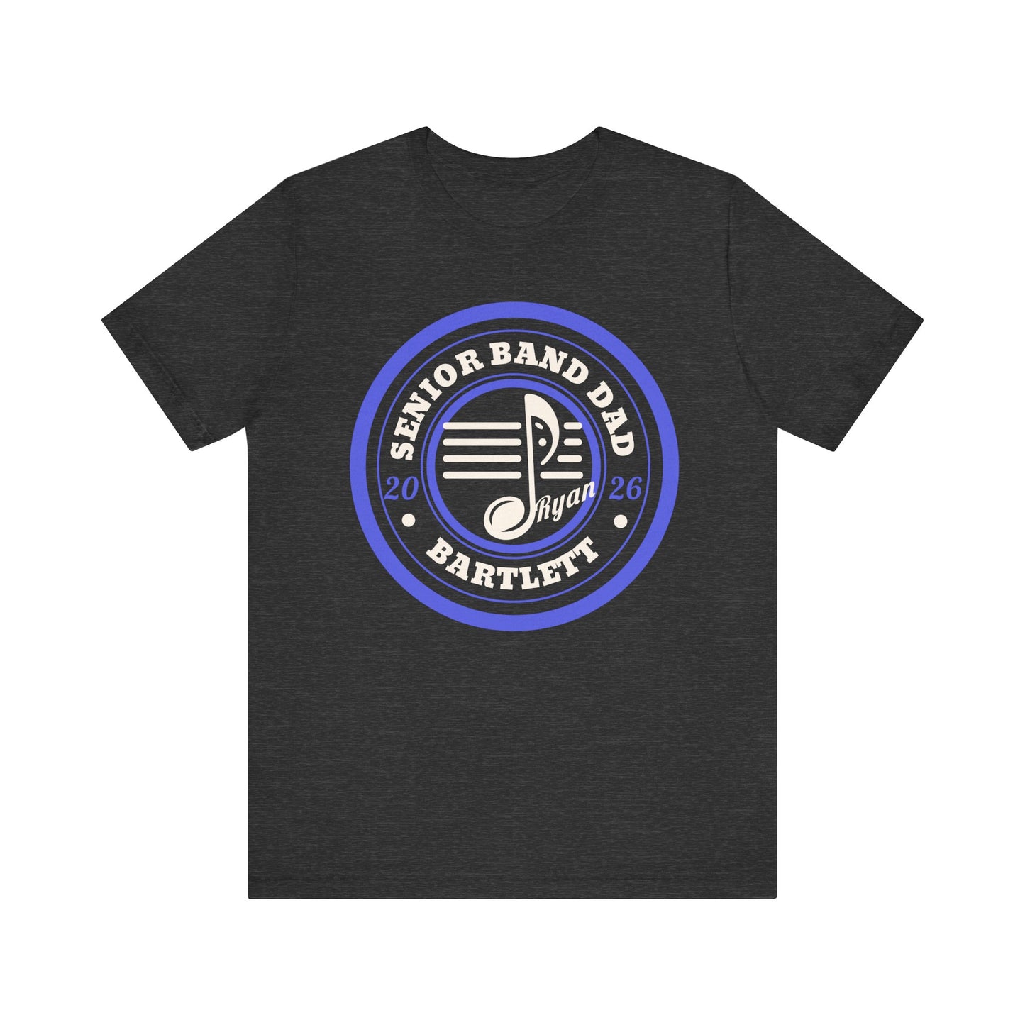 Senior Marching Band Dad Class 0f 2026 T-Shirt