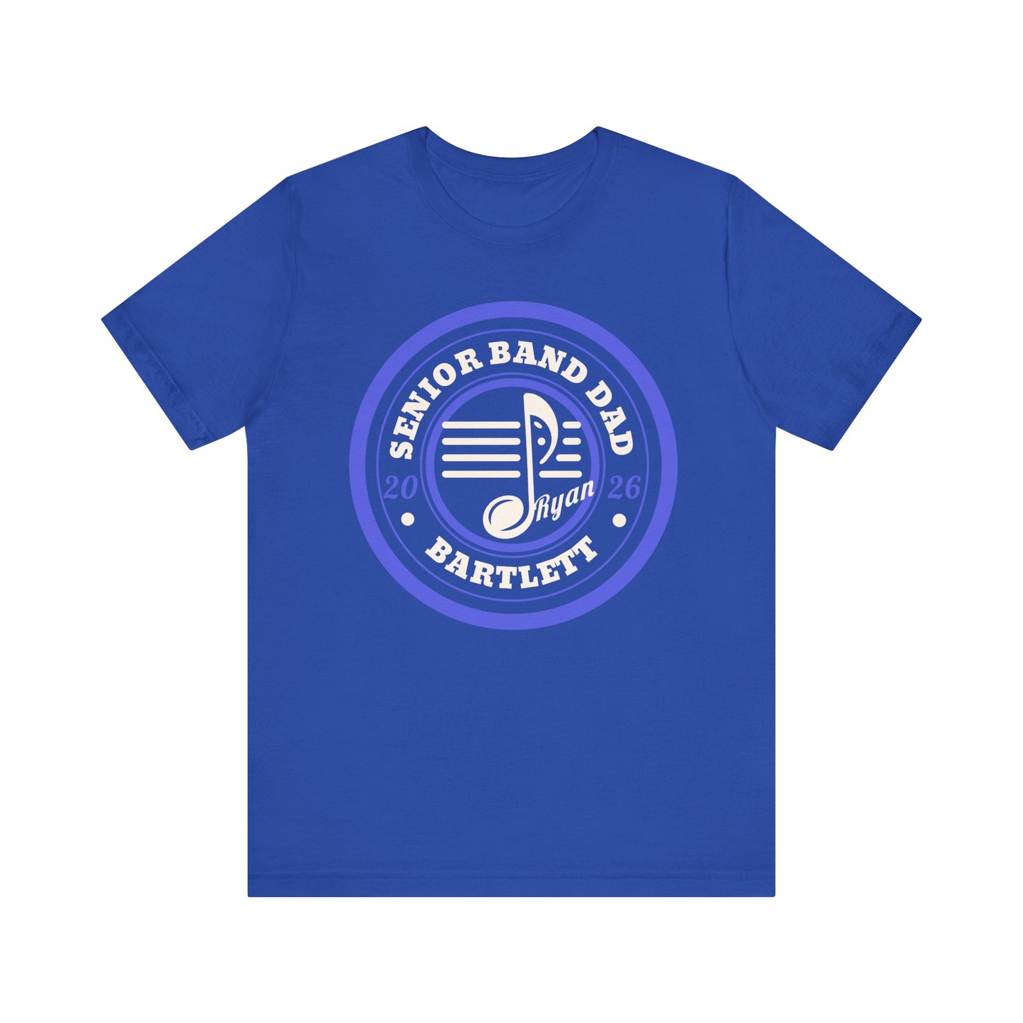 Senior Marching Band Dad Class 0f 2026 T-Shirt