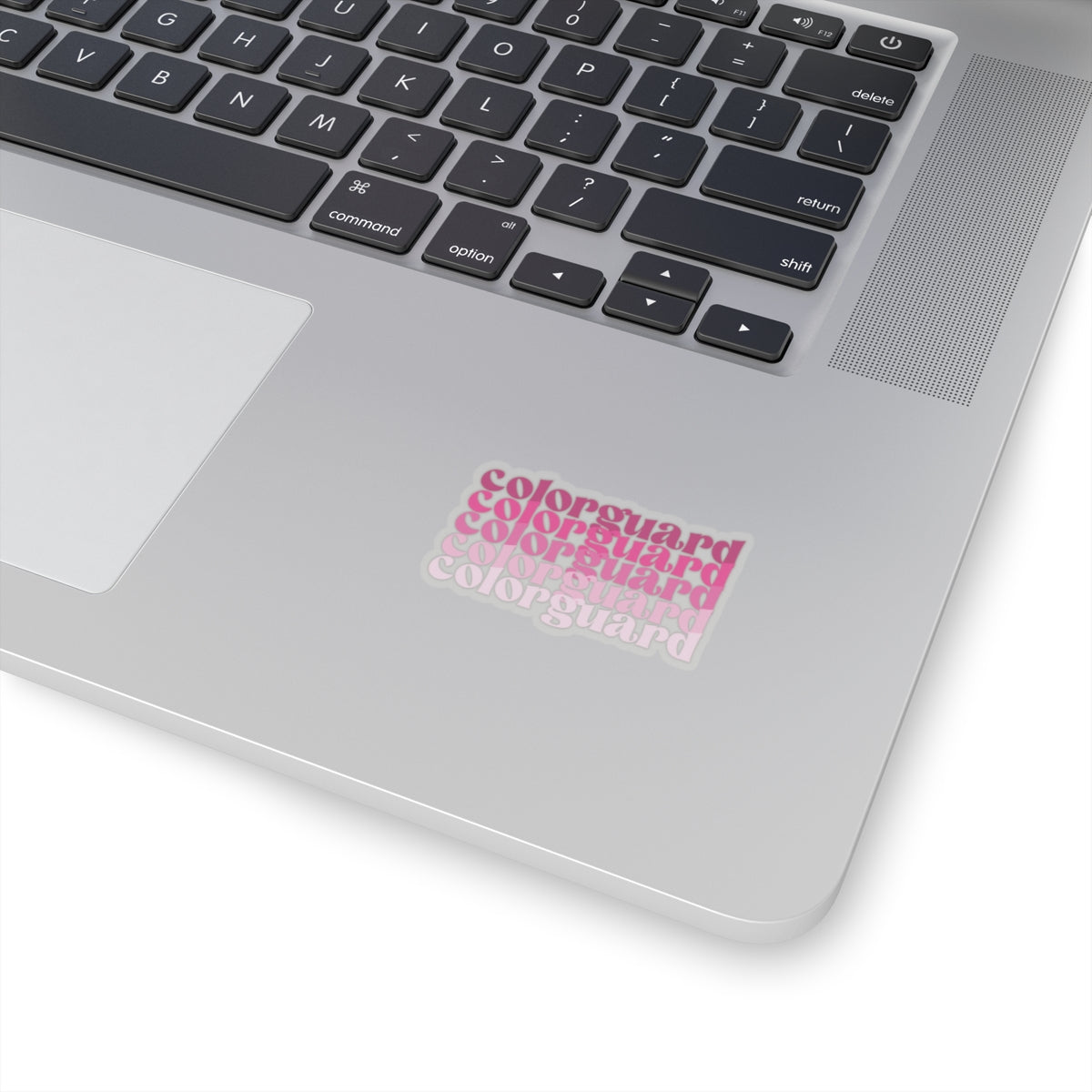 Colorguard Ombre Pink Kiss-Cut Stickers