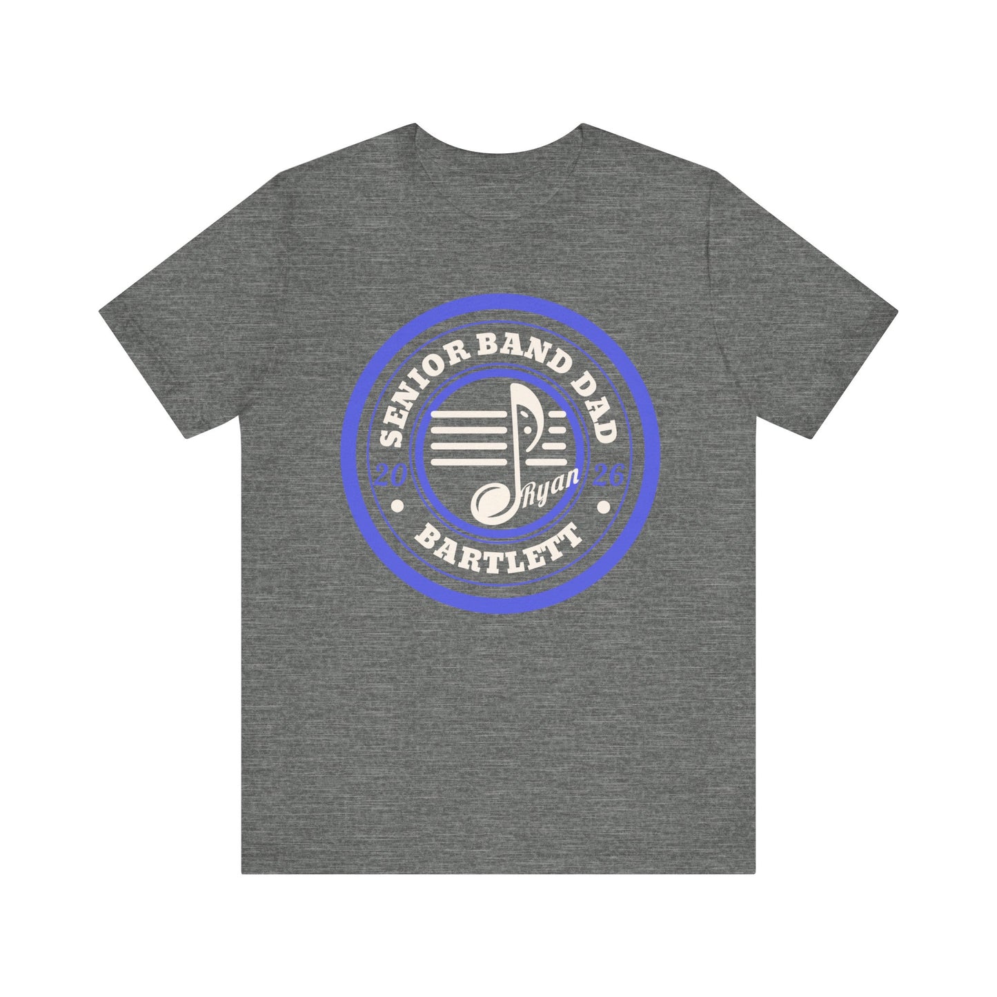 Senior Marching Band Dad Class 0f 2026 T-Shirt