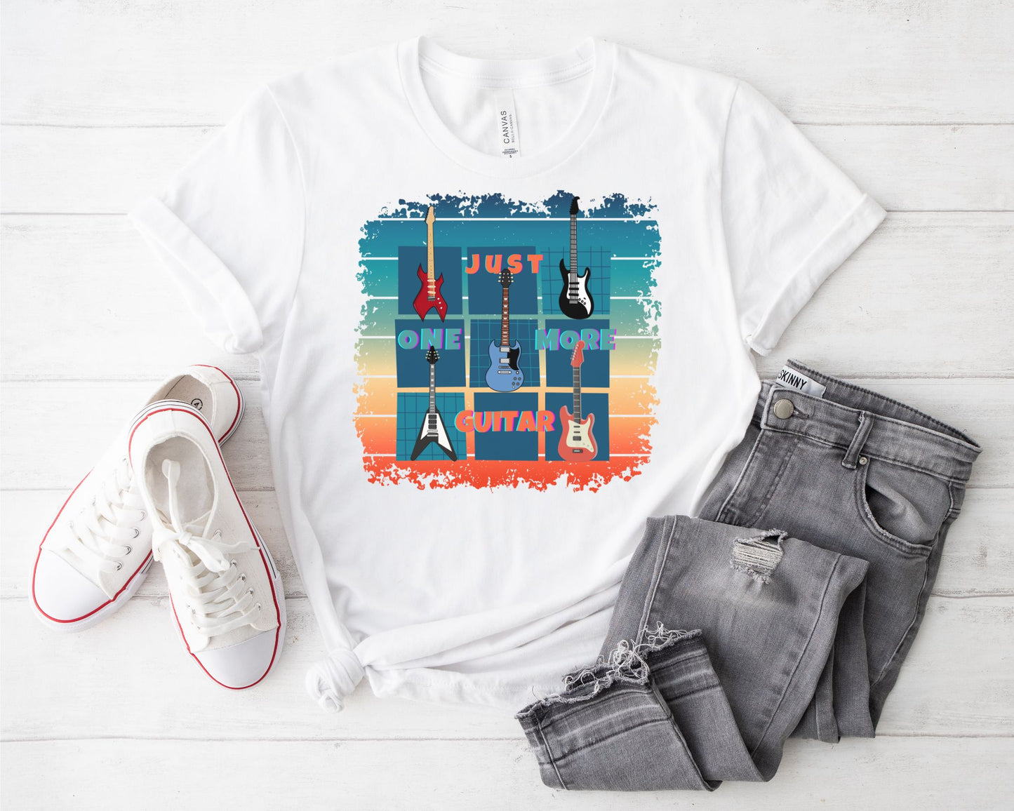 Just One More Guitar Funny T-Shirt