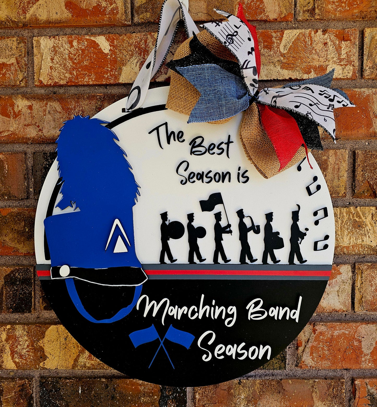 Custom Marching Band Season Door Hanger