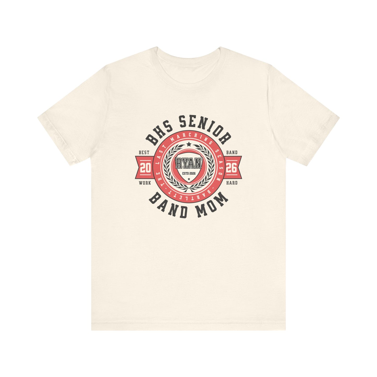 Senior Marching Band Mom Class 0f 2026 T-Shirt