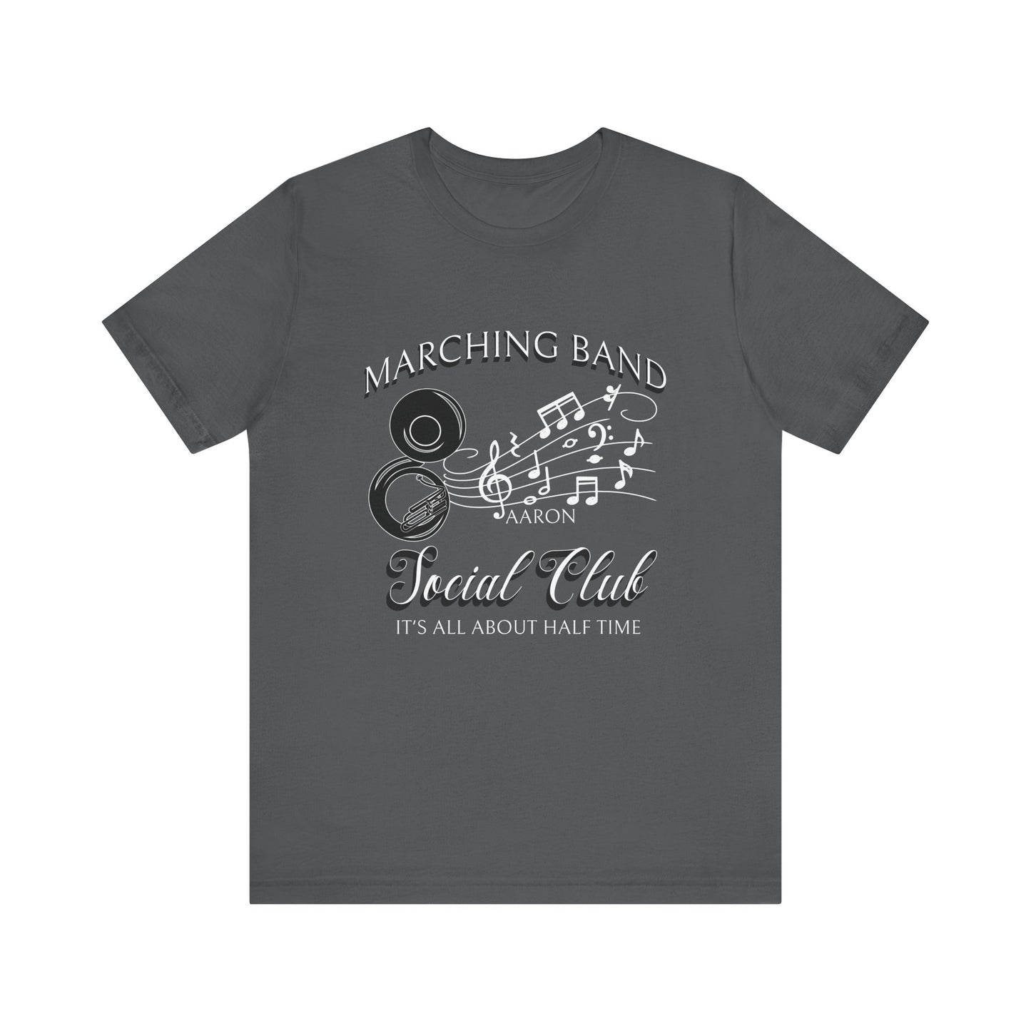 Marching Band Social Club T-Shirt Tuba Edition