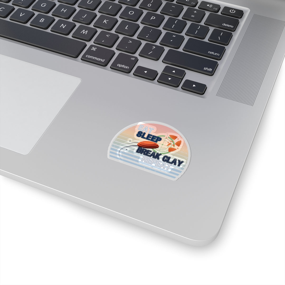 Trap Shooting Kiss-Cut Stickers