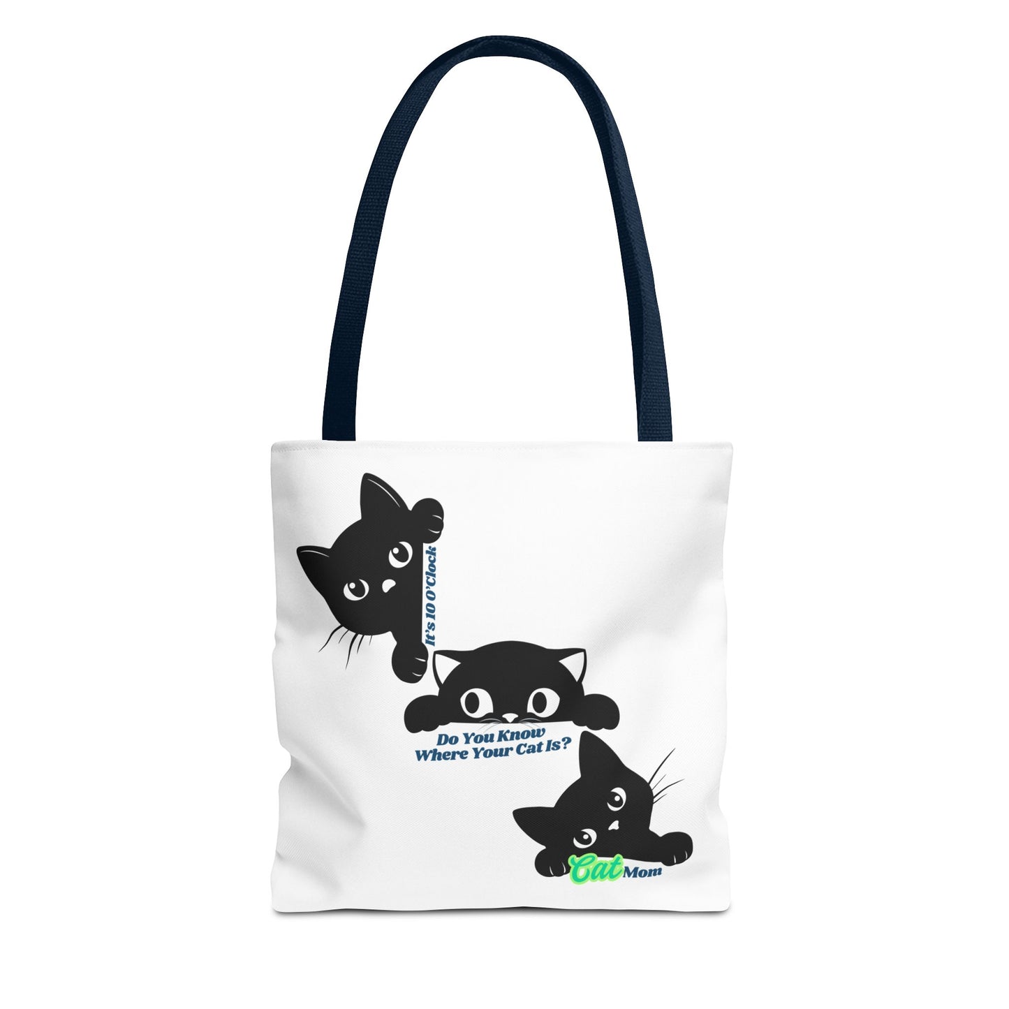 Cat Mom Tote Bag - Where is Your Cat? Cute and Practical Gift for Cat Lovers