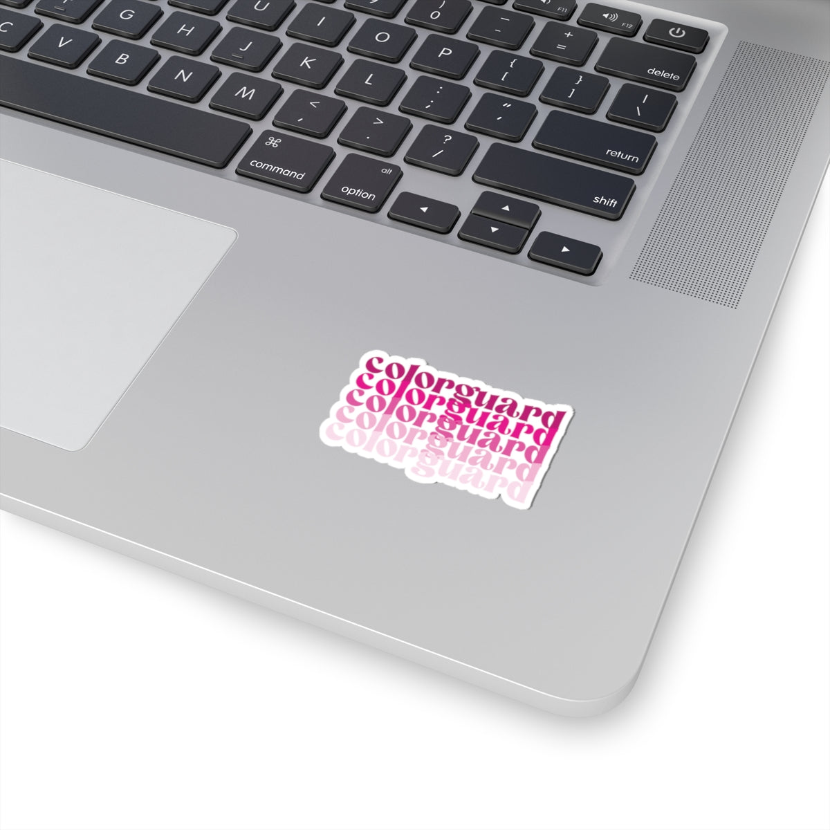 Colorguard Ombre Pink Kiss-Cut Stickers