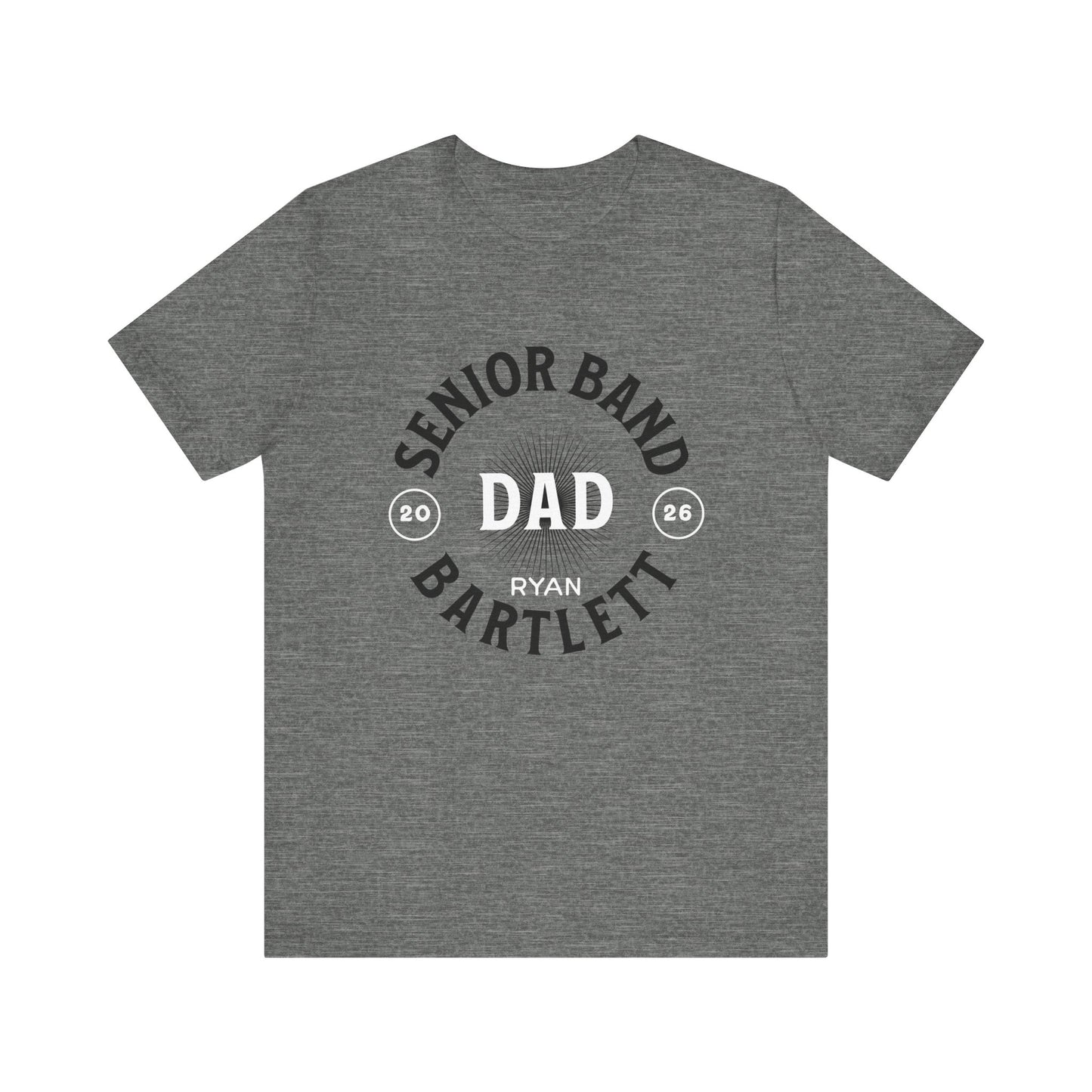 Senior Marching Band Dad Class 0f 2026 T-Shirt