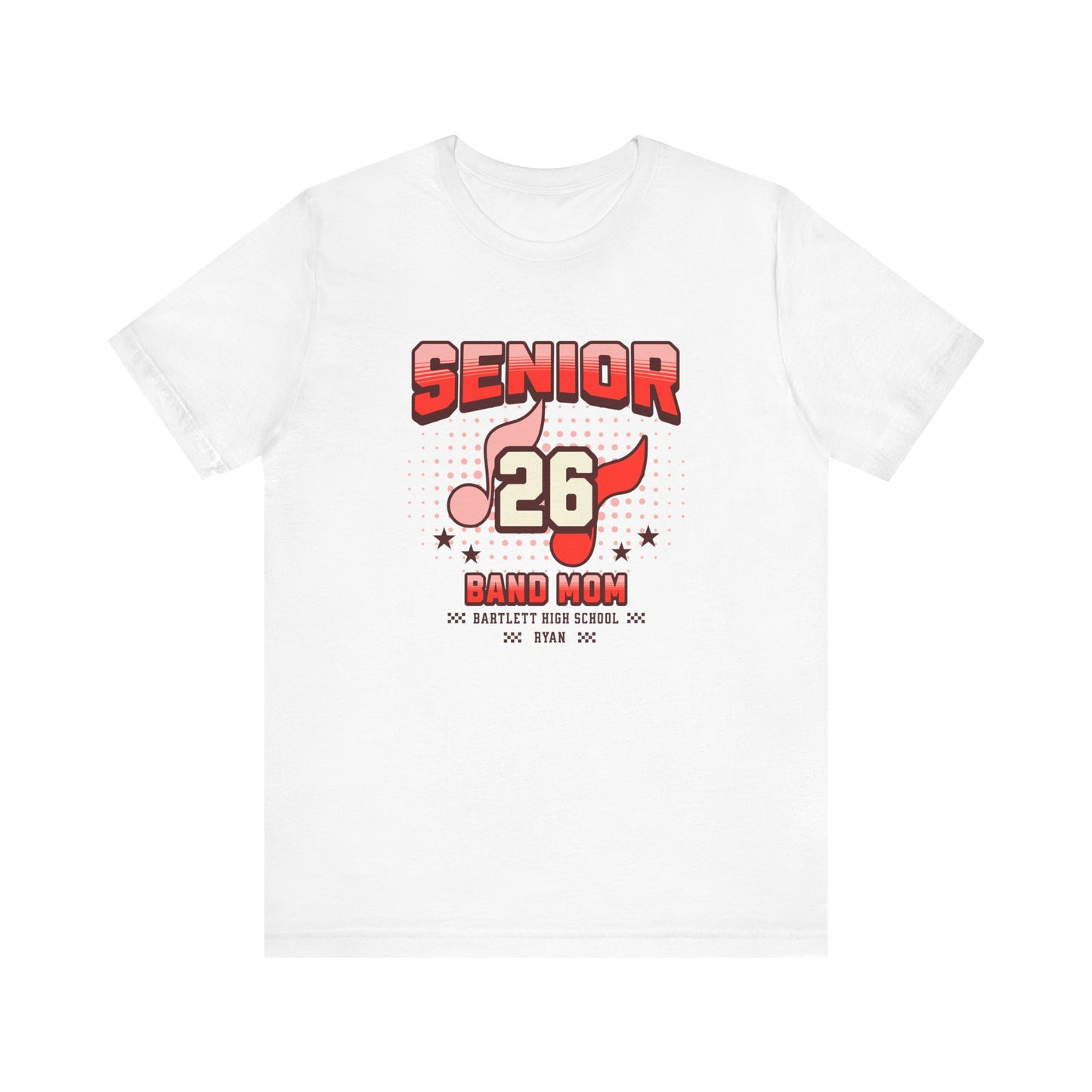 Senior Marching Band Mom Class 0f 2026 T-Shirt
