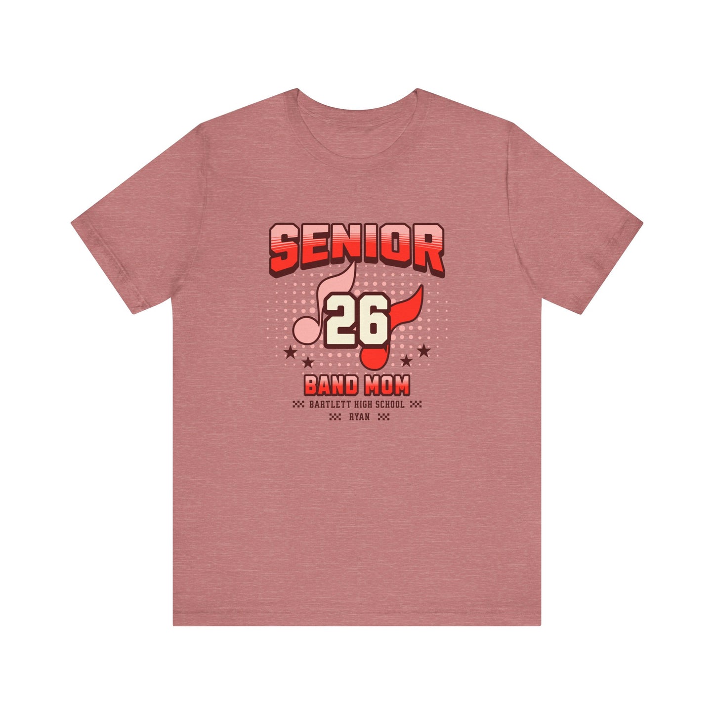 Senior Marching Band Mom Class 0f 2026 T-Shirt