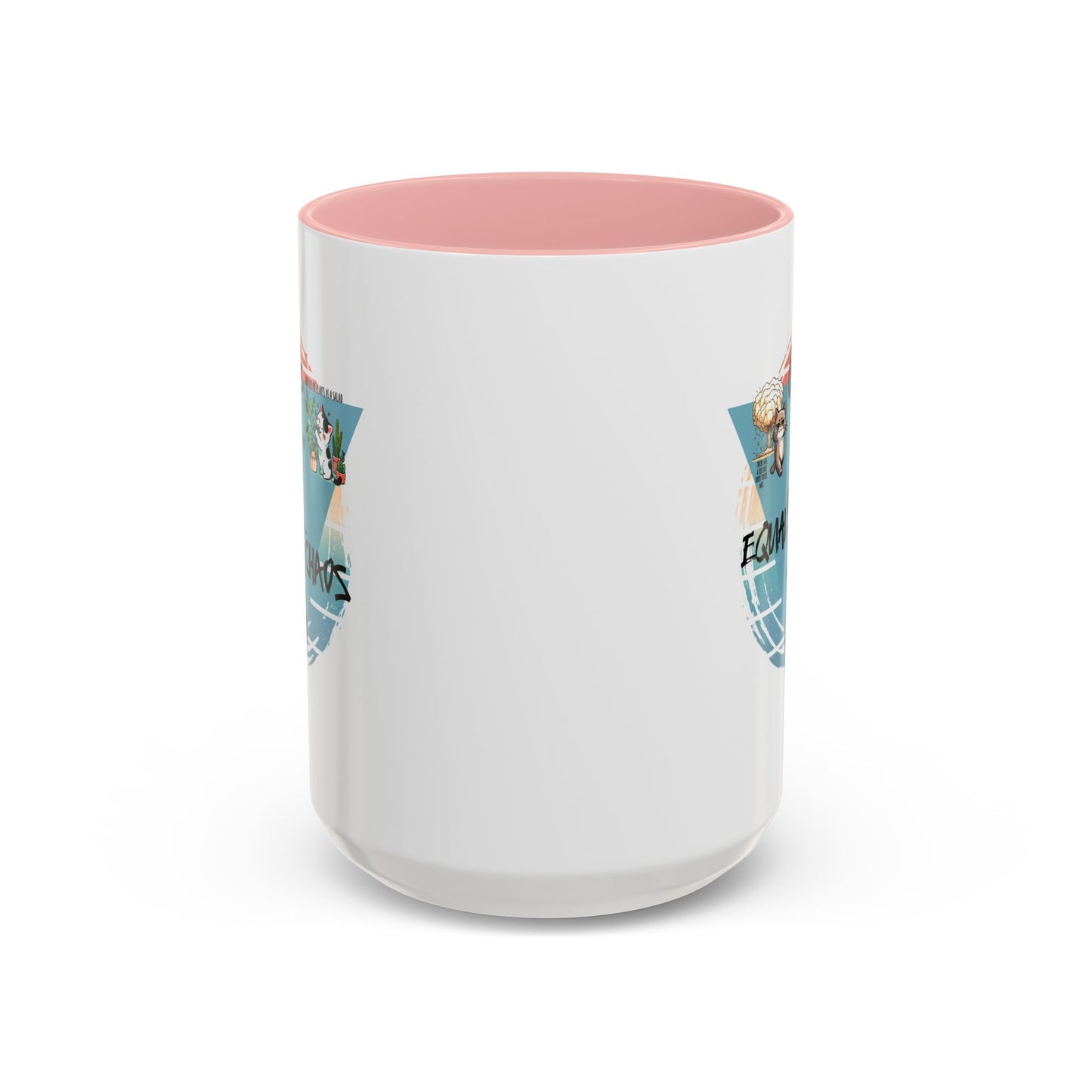Cats Equal Chaos Funny Cat Coffee Mug