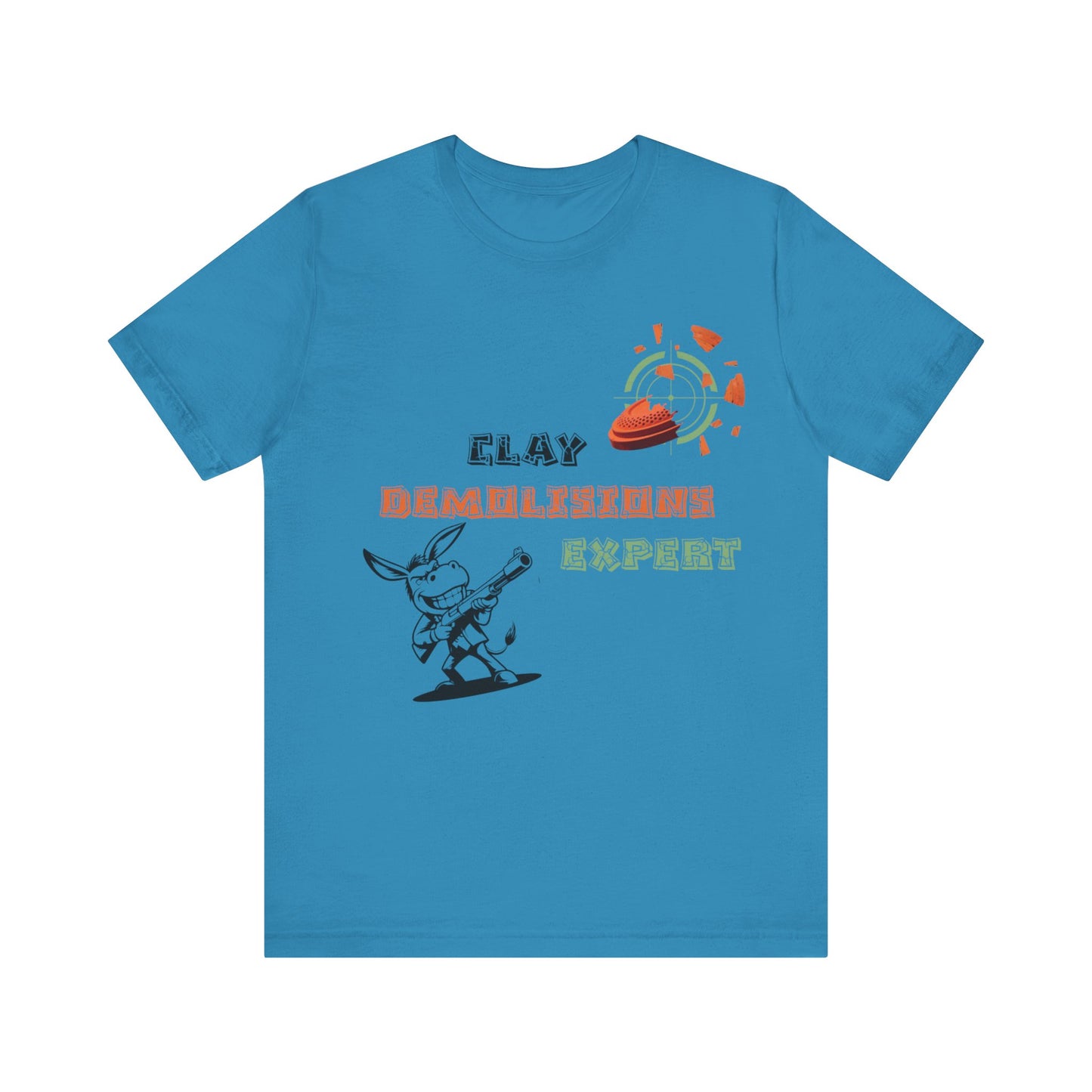 Clay Demolitions Expert Unisex Tee - Fun Graphic T-Shirt for Sports Enthusiasts
