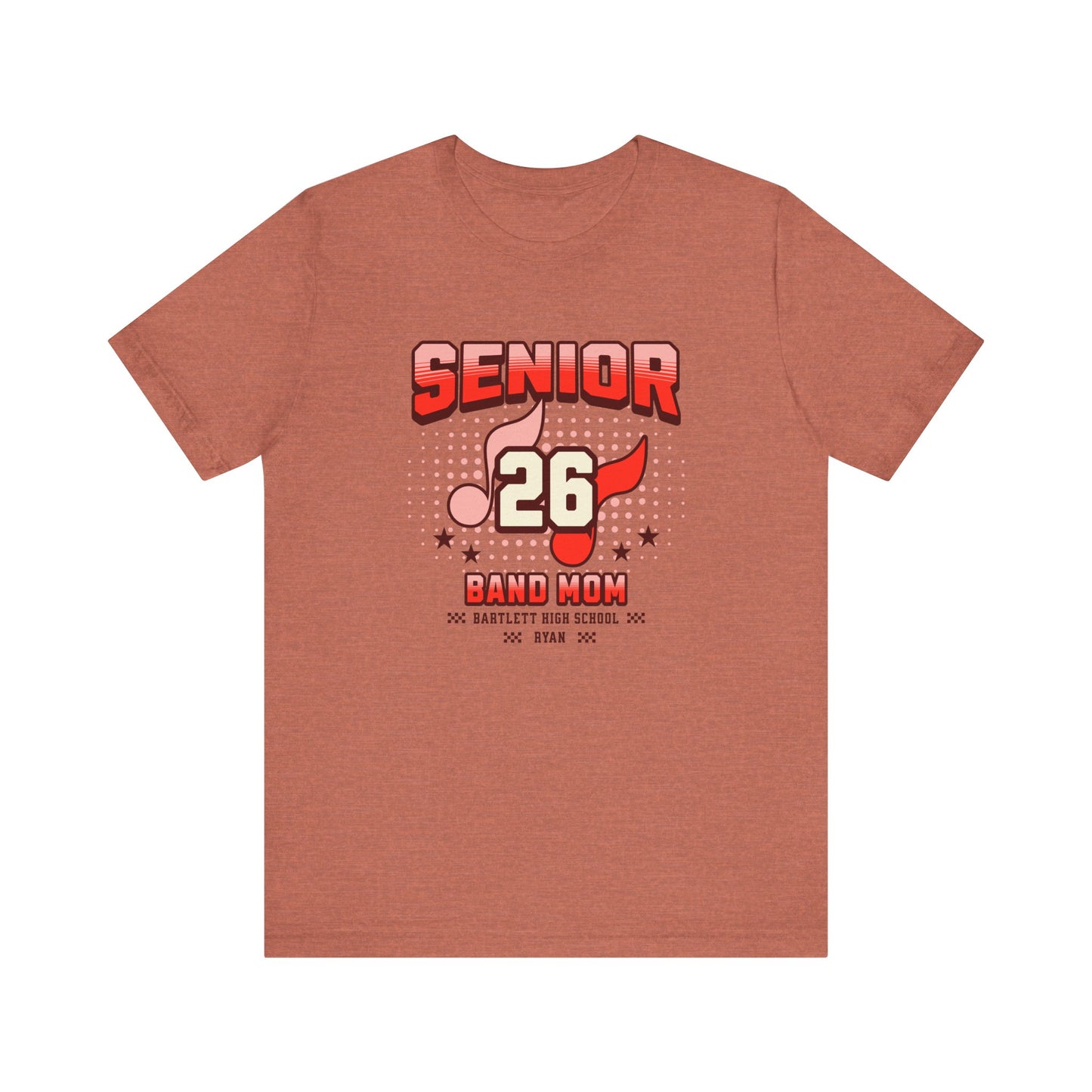 Senior Marching Band Mom Class 0f 2026 T-Shirt