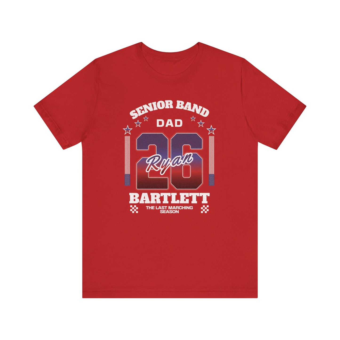 Senior Marching Band Dad Class 0f 2026 T-Shirt