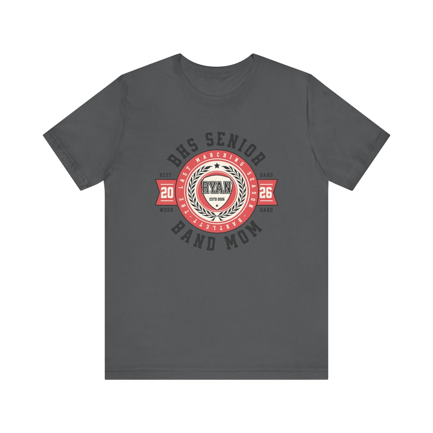 Senior Marching Band Mom Class 0f 2026 T-Shirt