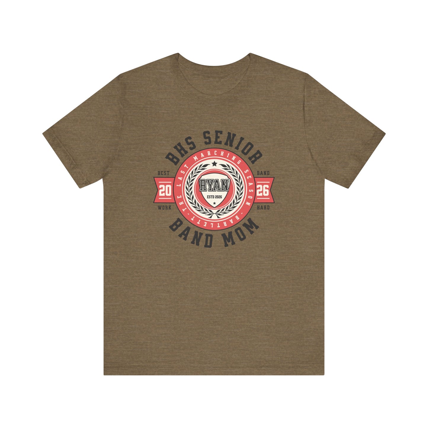 Senior Marching Band Mom Class 0f 2026 T-Shirt