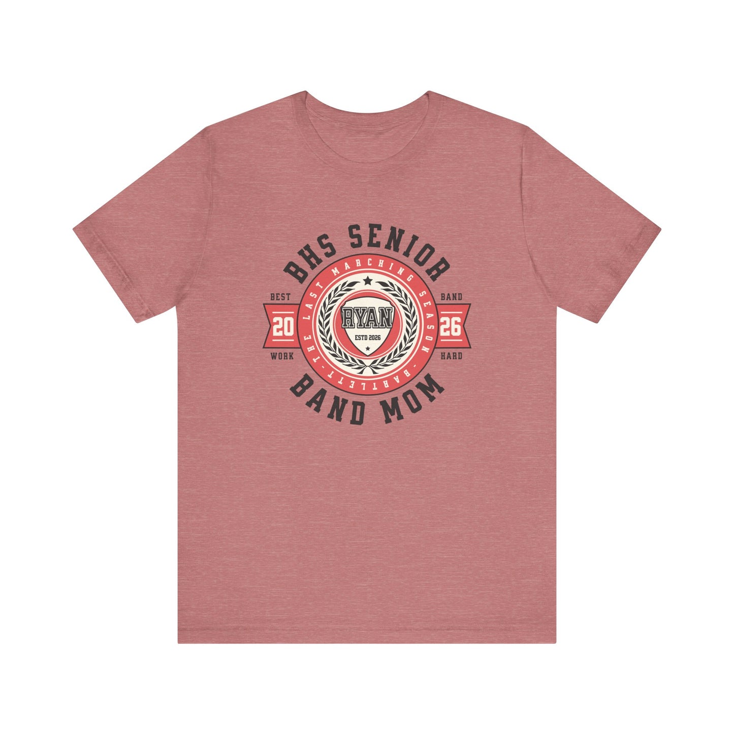Senior Marching Band Mom Class 0f 2026 T-Shirt