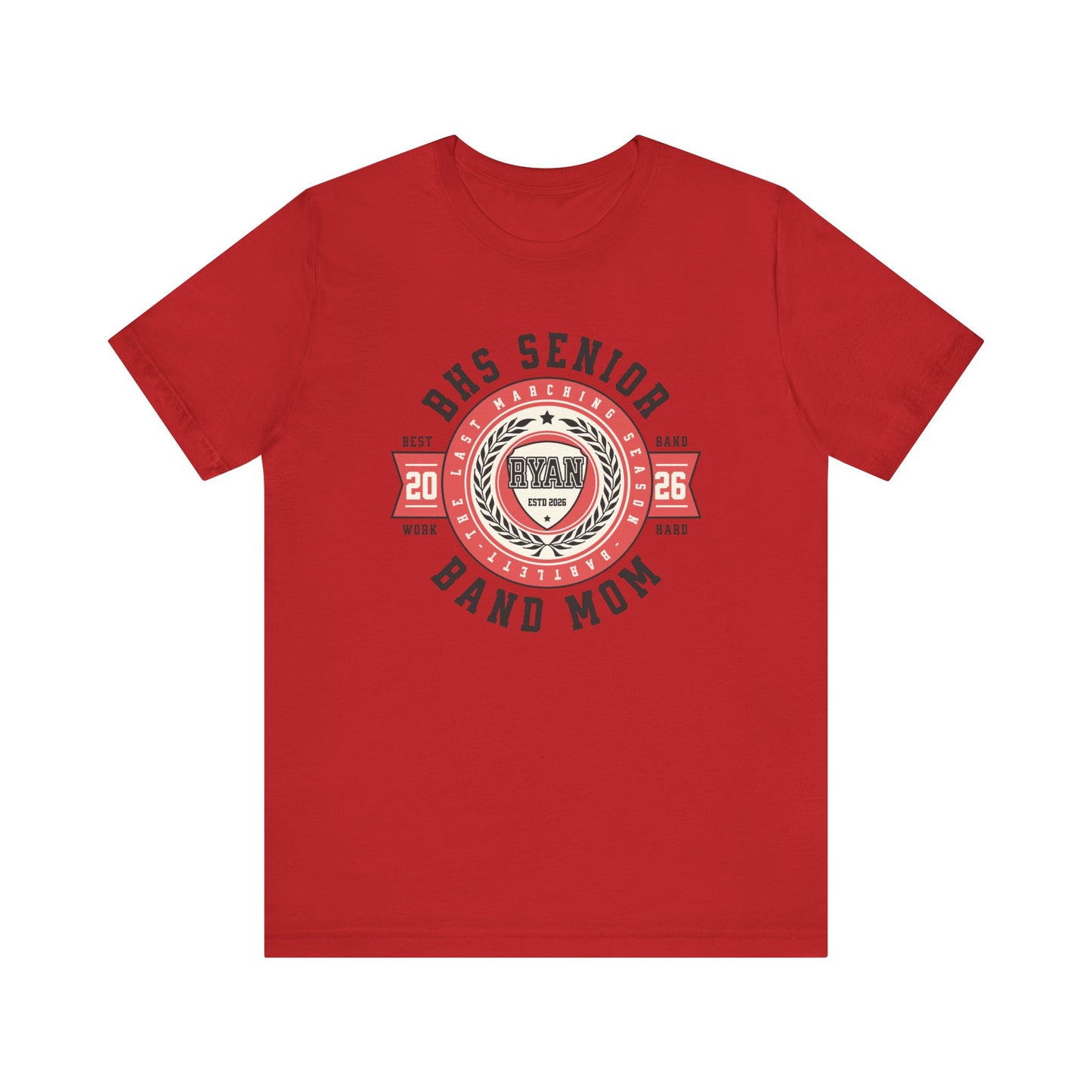 Senior Marching Band Mom Class 0f 2026 T-Shirt