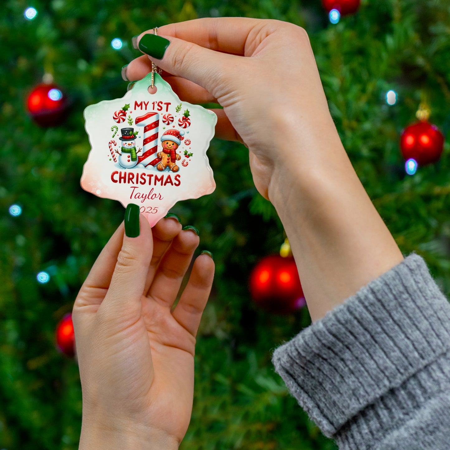 Christmas Ceramic Ornament