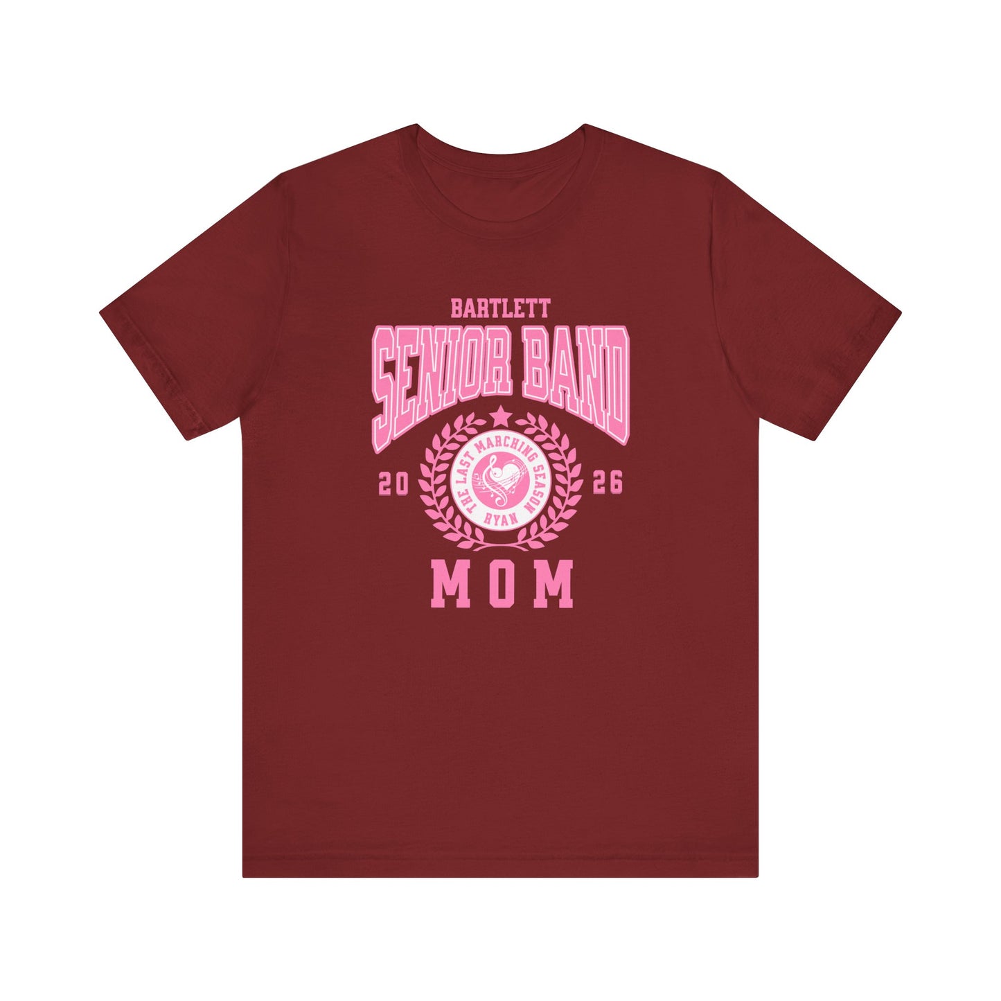 Senior Marching Band Mom Class 0f 2026 T-Shirt