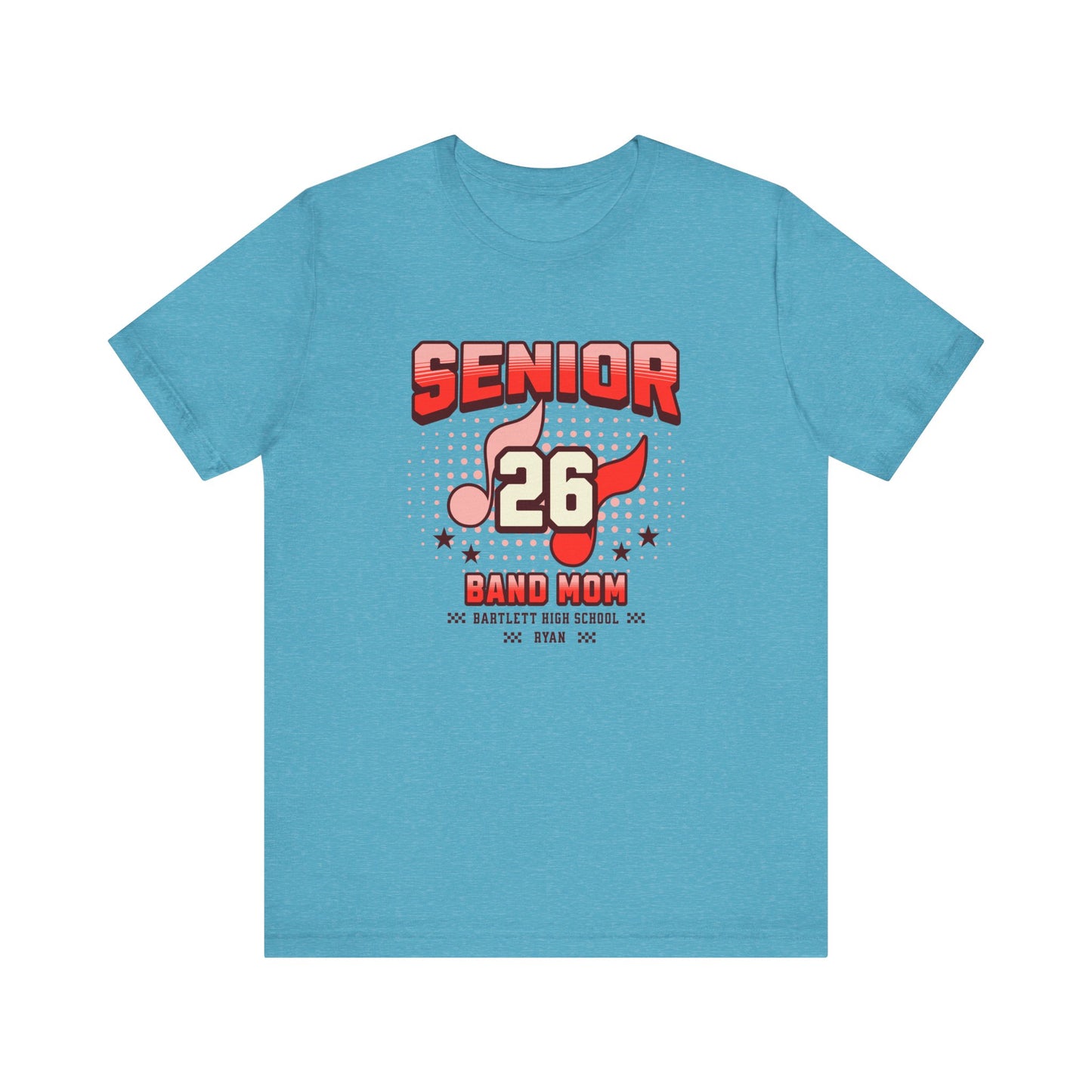 Senior Marching Band Mom Class 0f 2026 T-Shirt