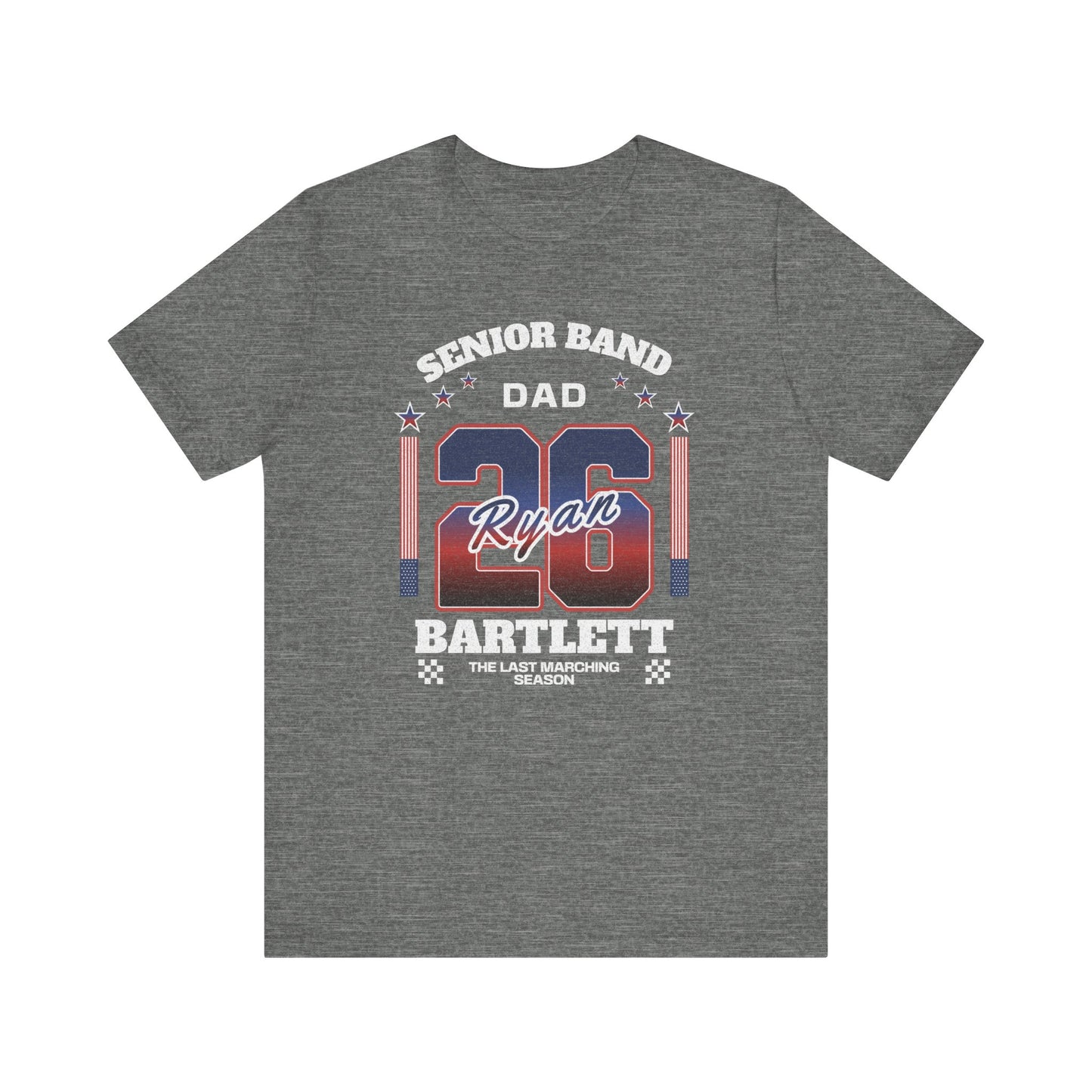 Senior Marching Band Dad Class 0f 2026 T-Shirt