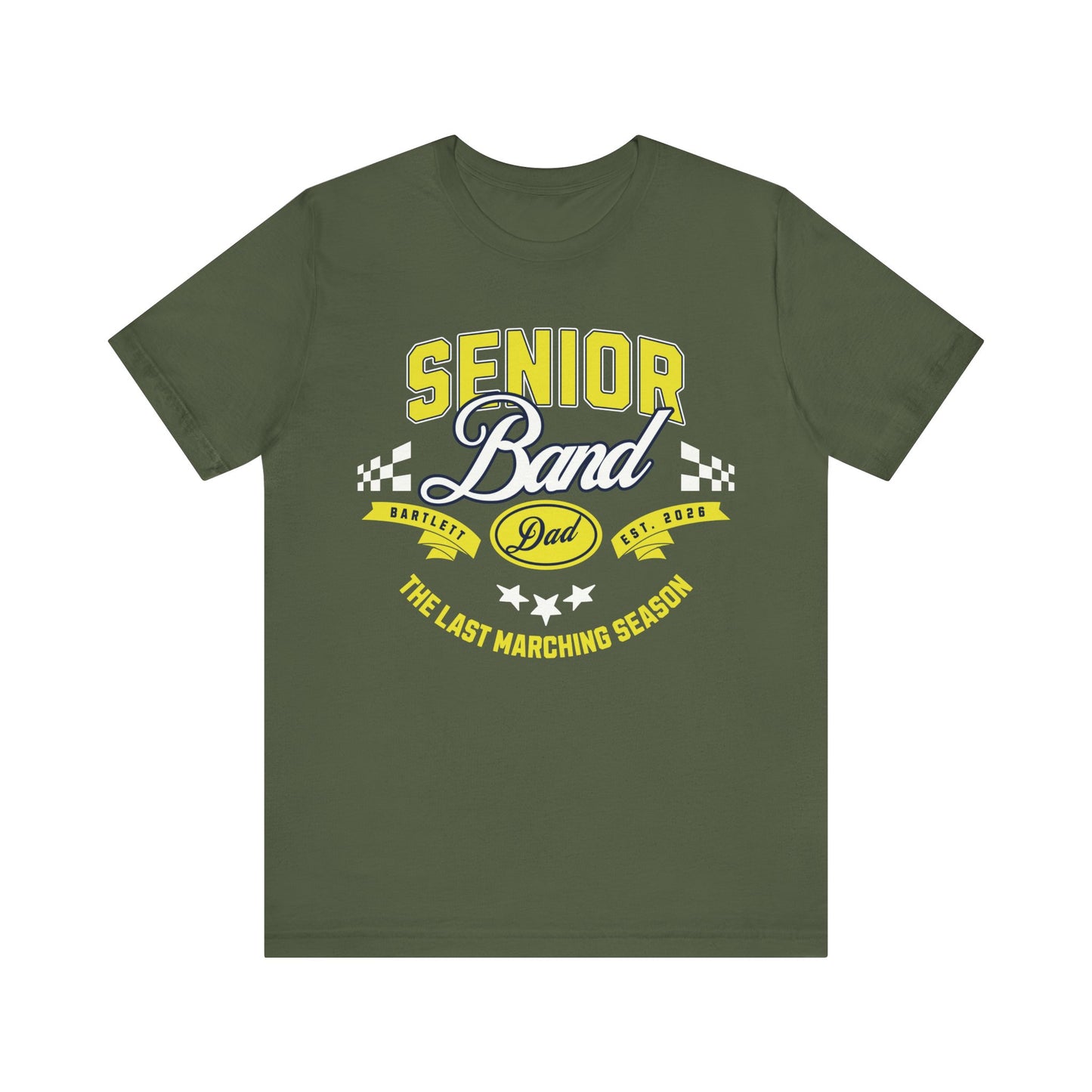 Senior Marching Band Dad Class 0f 2026 T-Shirt