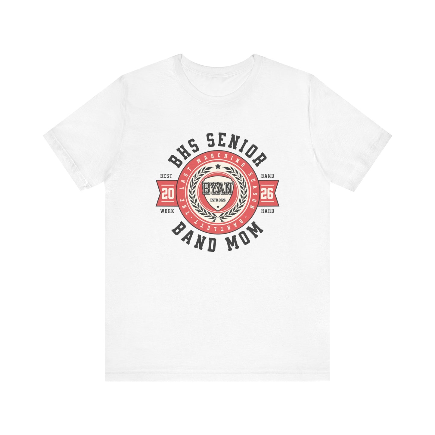 Senior Marching Band Mom Class 0f 2026 T-Shirt