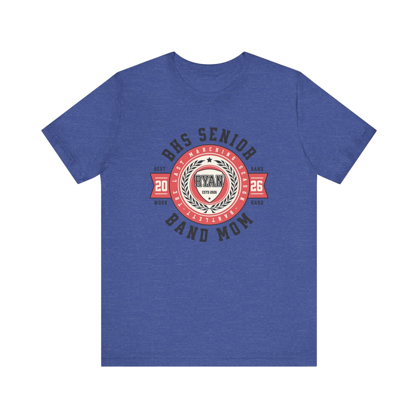 Senior Marching Band Mom Class 0f 2026 T-Shirt