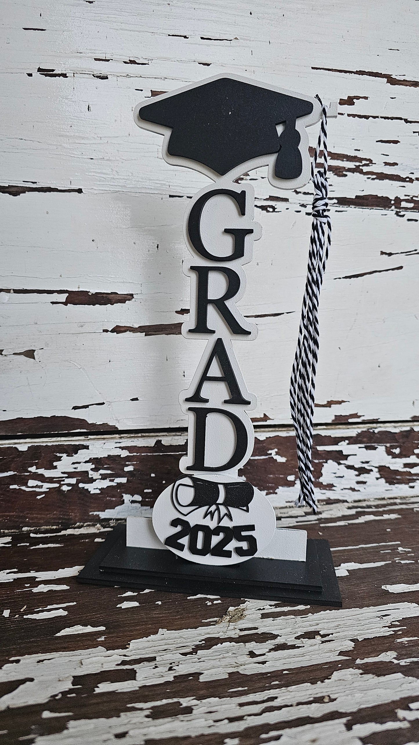 Graduation Table Decor and Tassel Holder