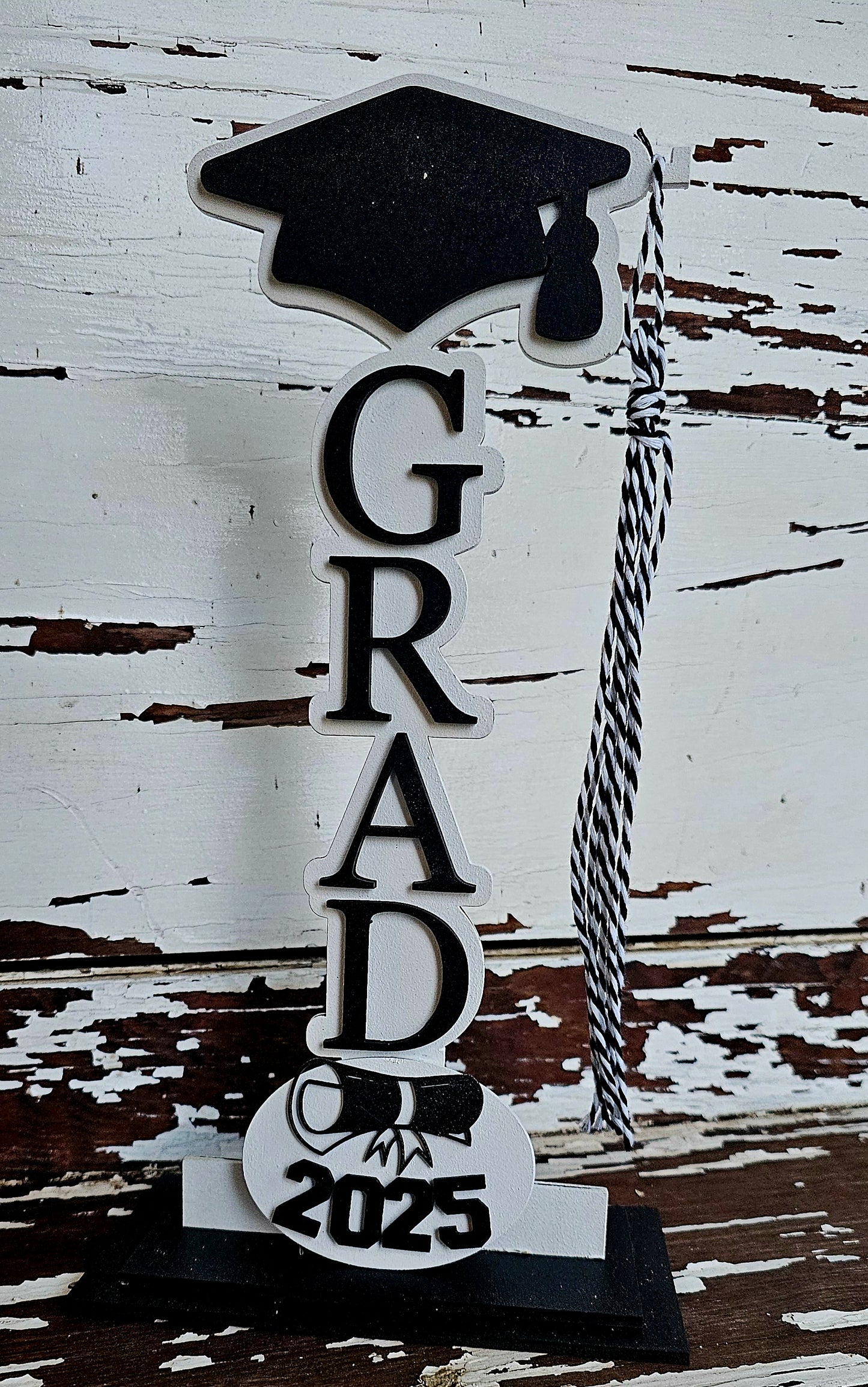 Graduation Table Decor and Tassel Holder